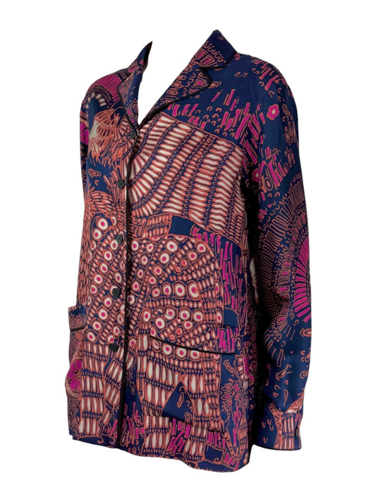 Christian Dior Maria Grazia Chiuri Resort 2020 Marrakech silk shirt