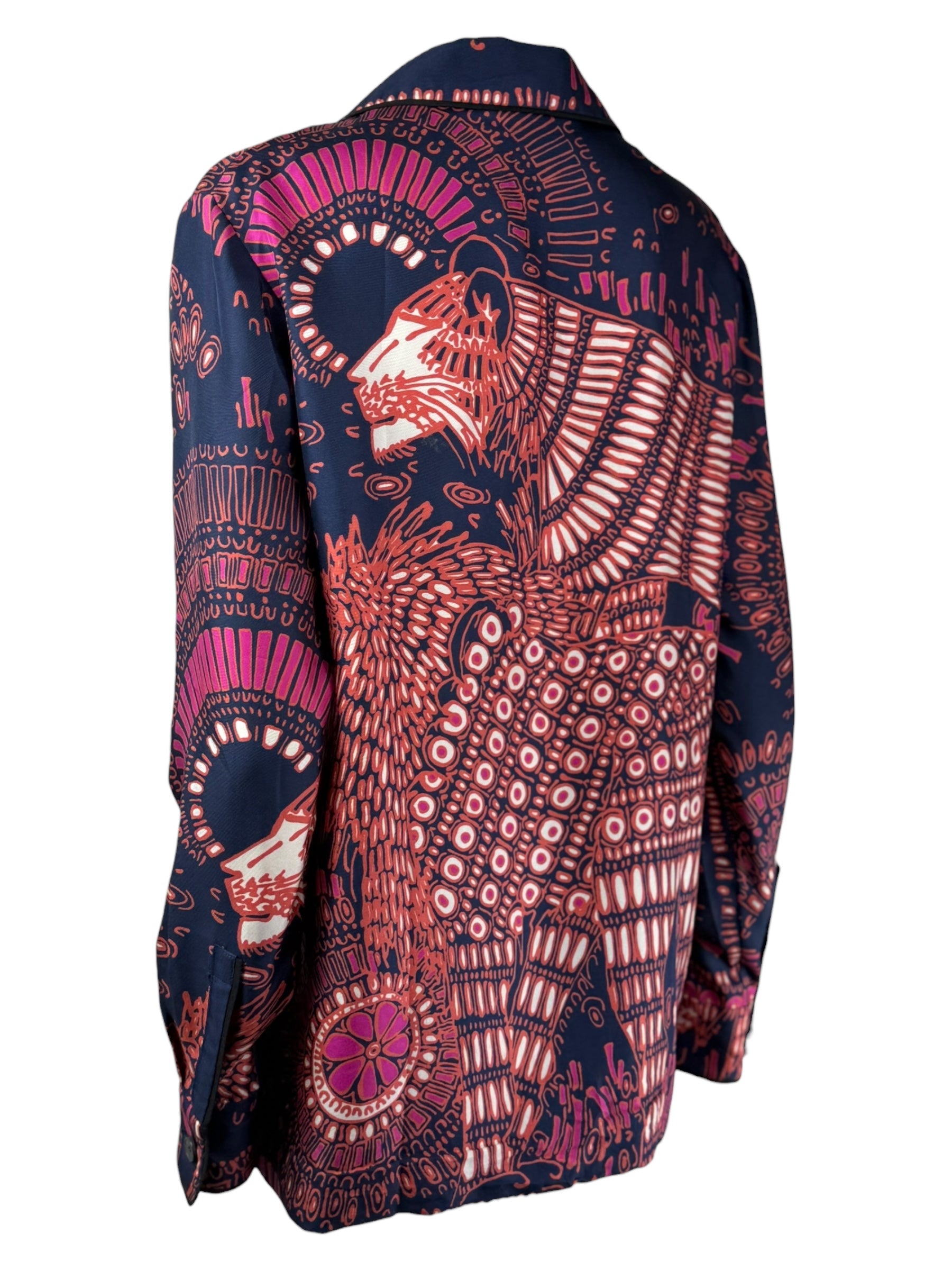 Christian Dior Maria Grazia Chiuri Resort 2020 Marrakech silk shirt