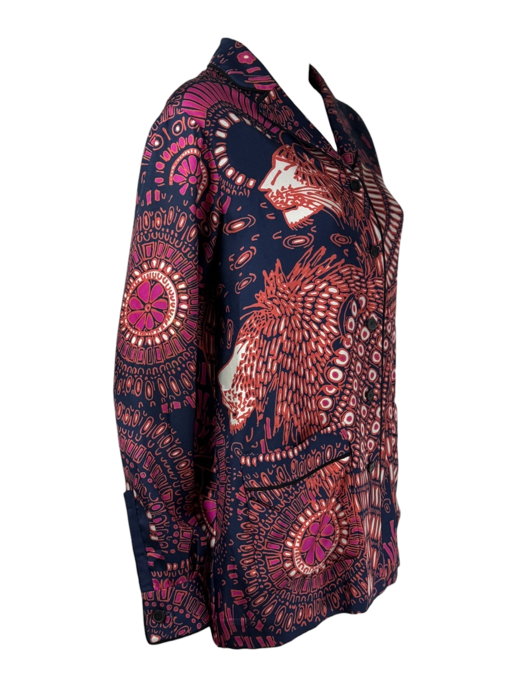 Christian Dior Maria Grazia Chiuri Resort 2020 Marrakech silk shirt