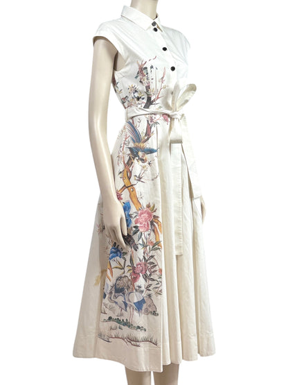 Christian Dior Maria Grazia Chiuri Resort 2022 Cotton printed dress