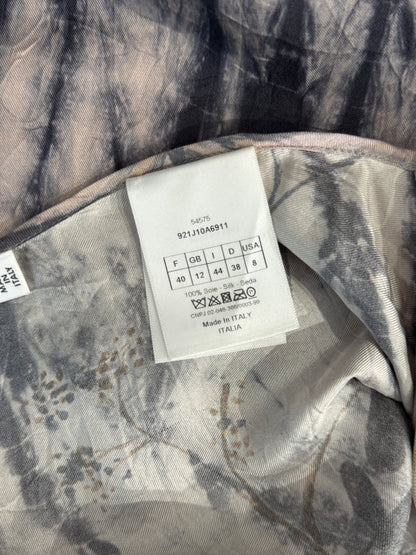 Christian Dior Maria Grazia Chiuri Spring 2019 Multicolored distressed skirt
