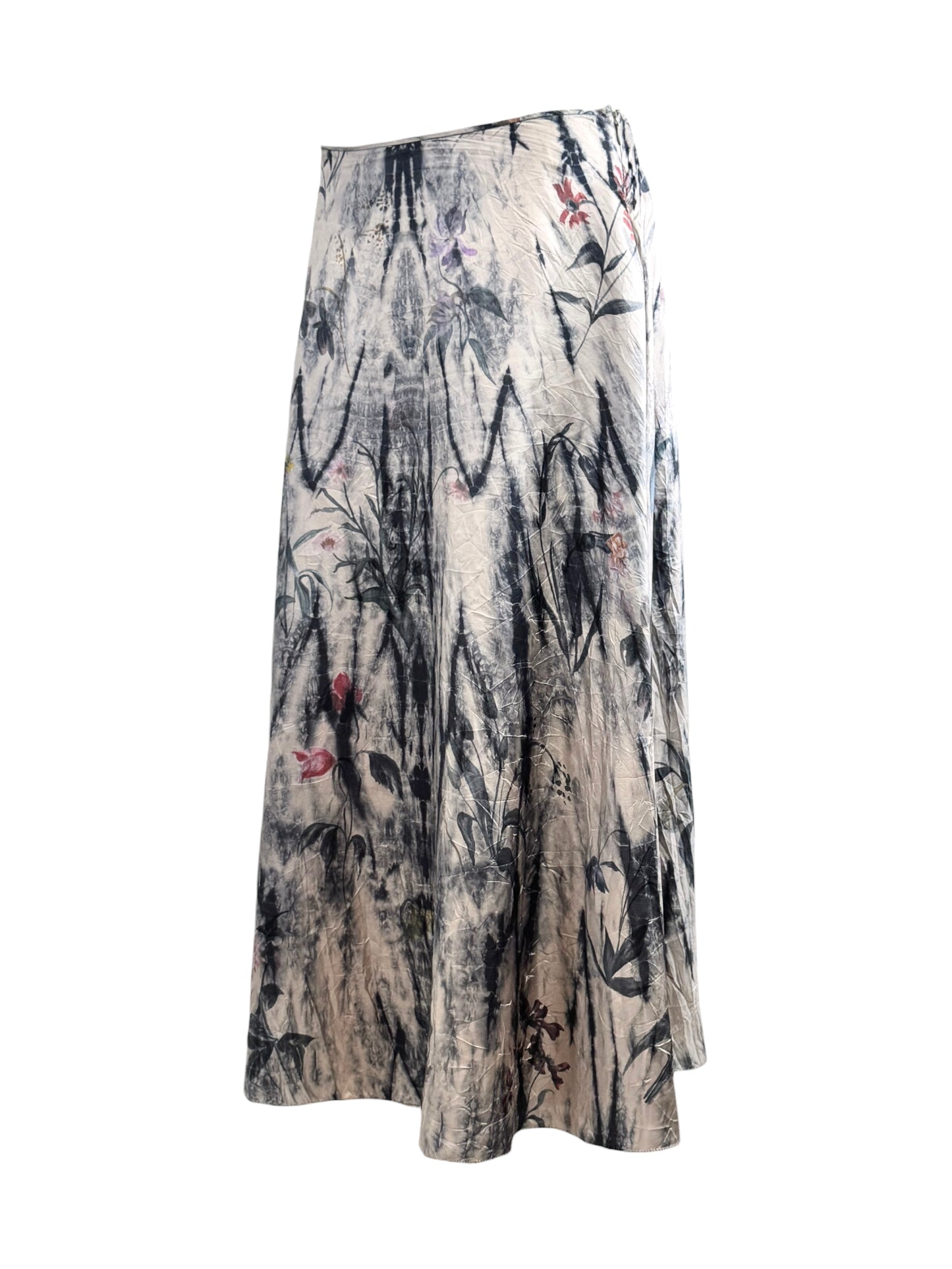 Christian Dior Maria Grazia Chiuri Spring 2019 Multicolored distressed skirt