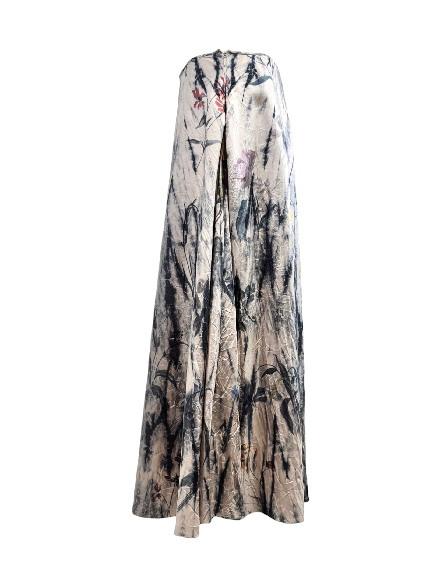 Christian Dior Maria Grazia Chiuri Spring 2019 Multicolored distressed skirt
