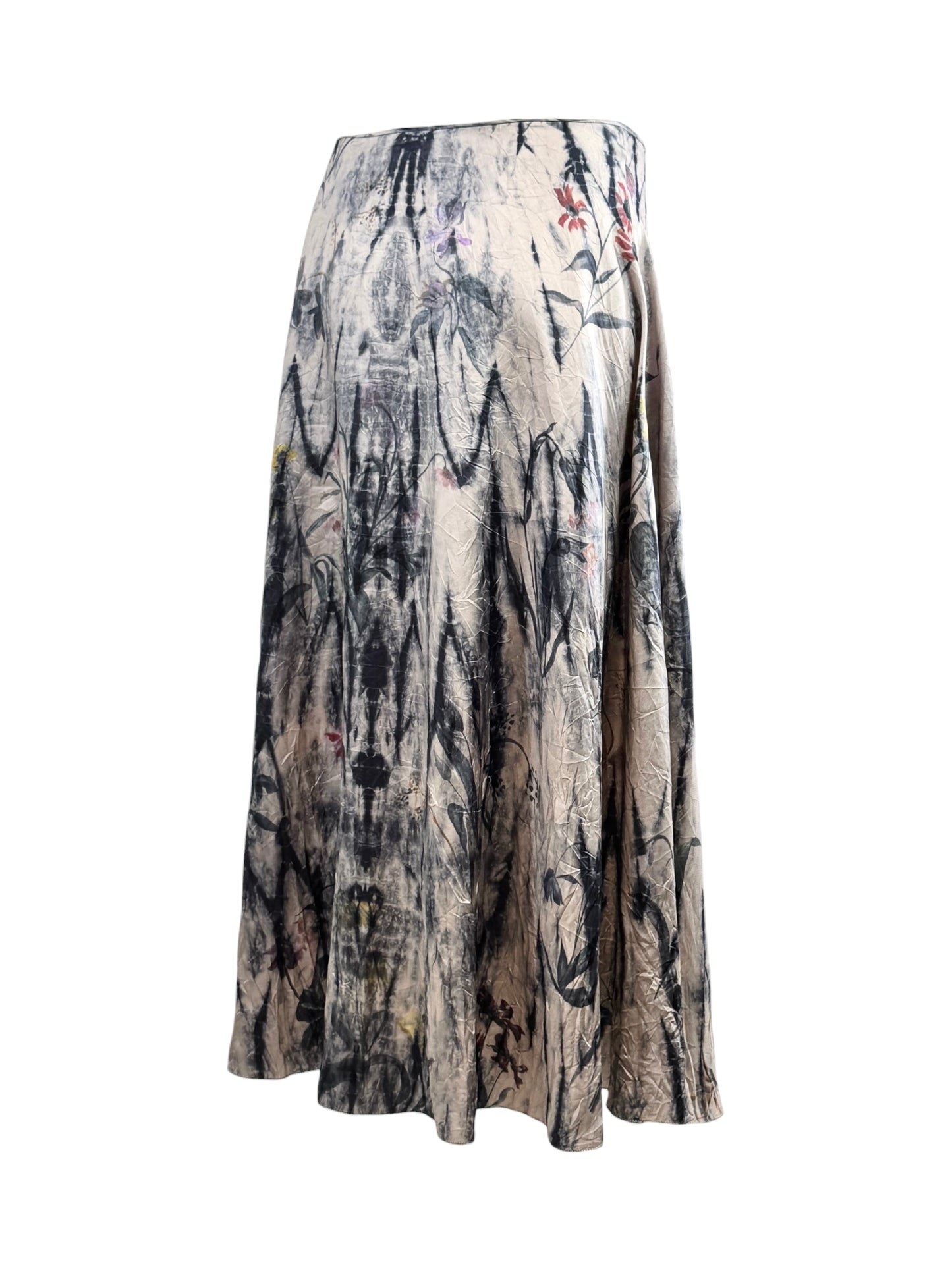 Christian Dior Maria Grazia Chiuri Spring 2019 Multicolored distressed skirt