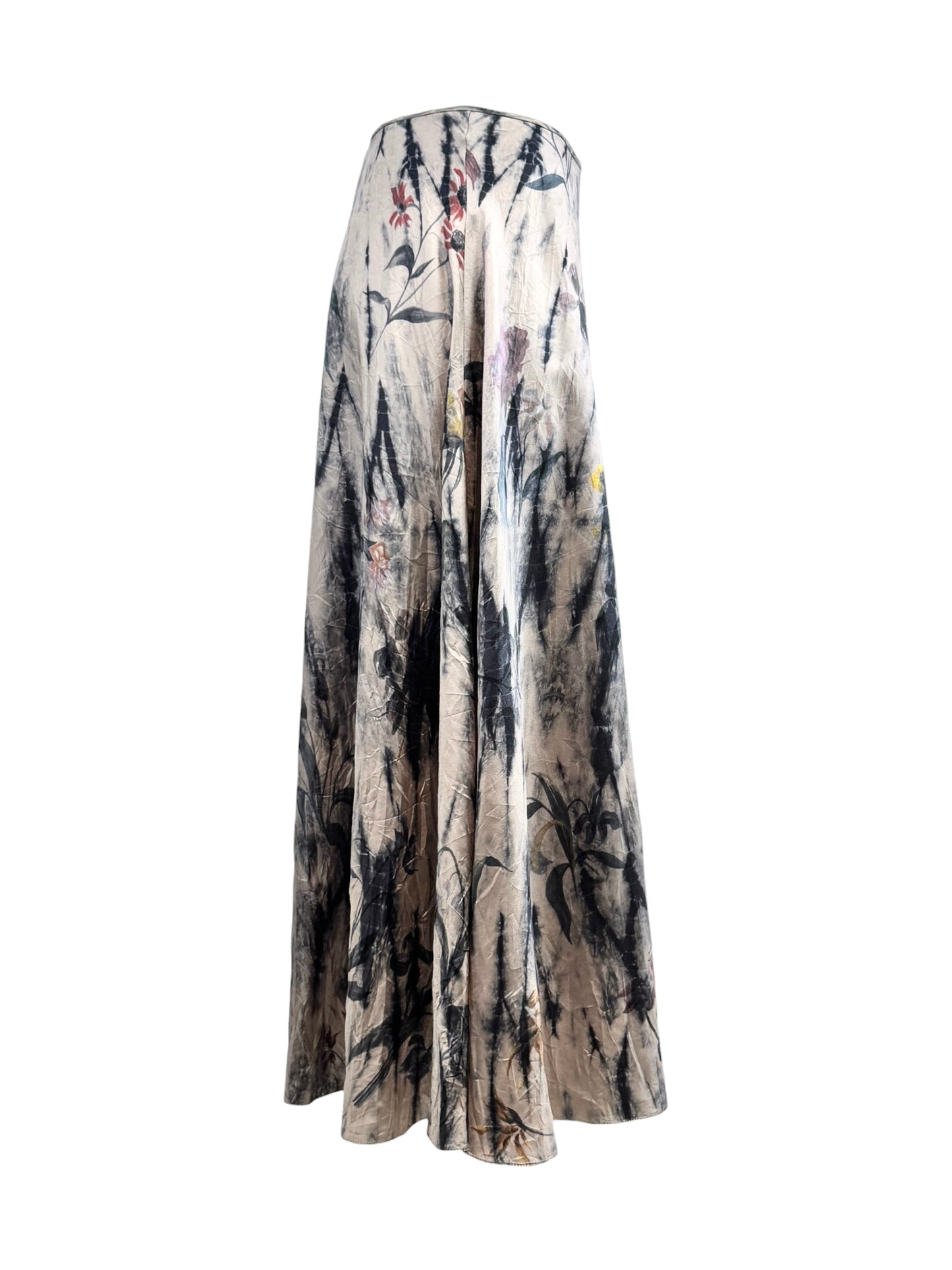 Christian Dior Maria Grazia Chiuri Spring 2019 Multicolored distressed skirt