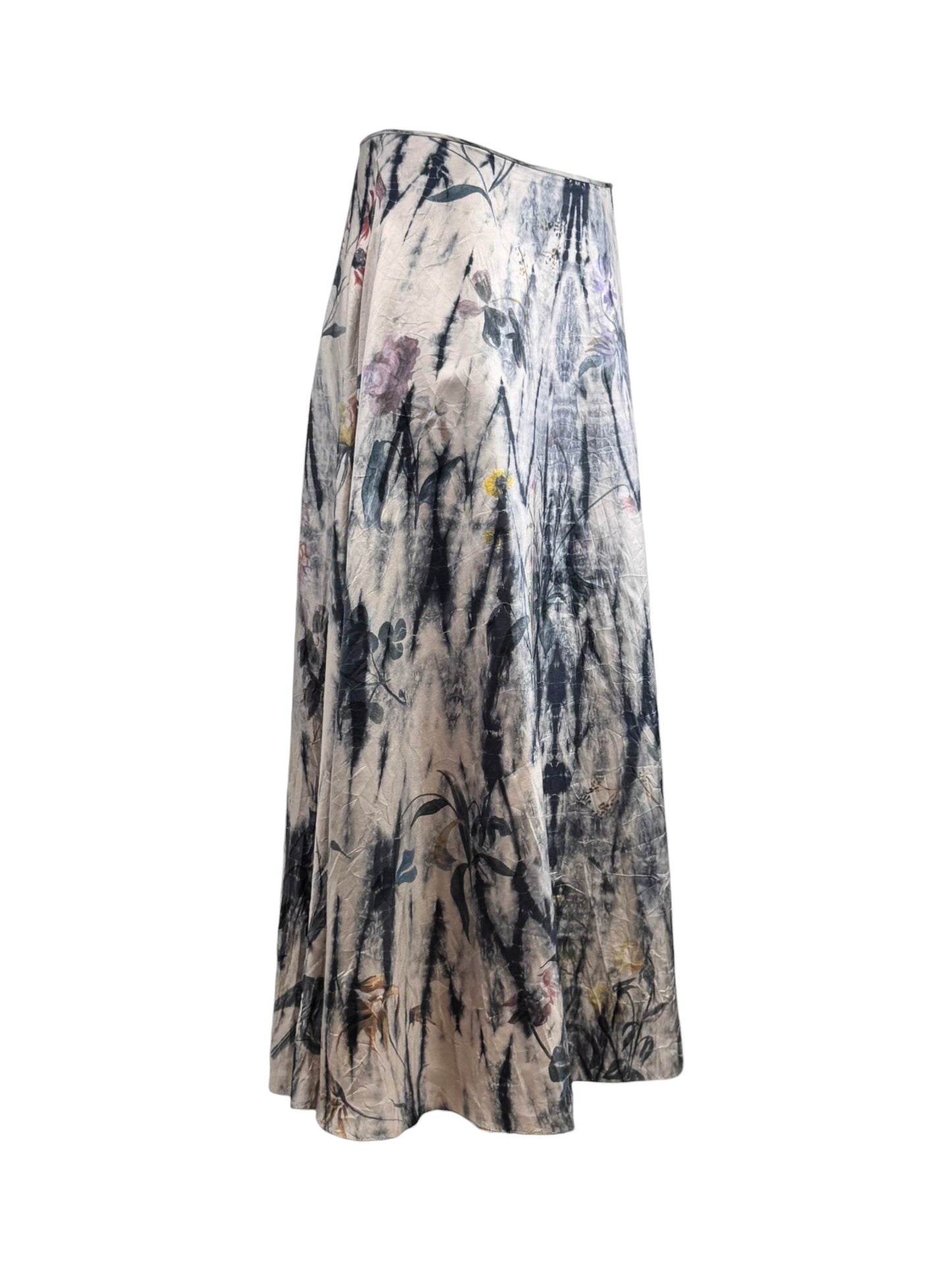 Christian Dior Maria Grazia Chiuri Spring 2019 Multicolored distressed skirt