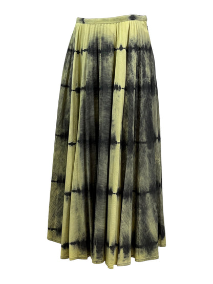 Christian Dior Maria Grazia Chiuri Spring 2020 Look 78 tye die skirt