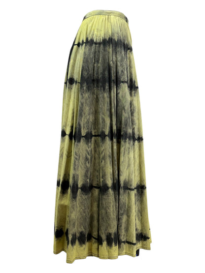 Christian Dior Maria Grazia Chiuri Spring 2020 Look 78 tye die skirt