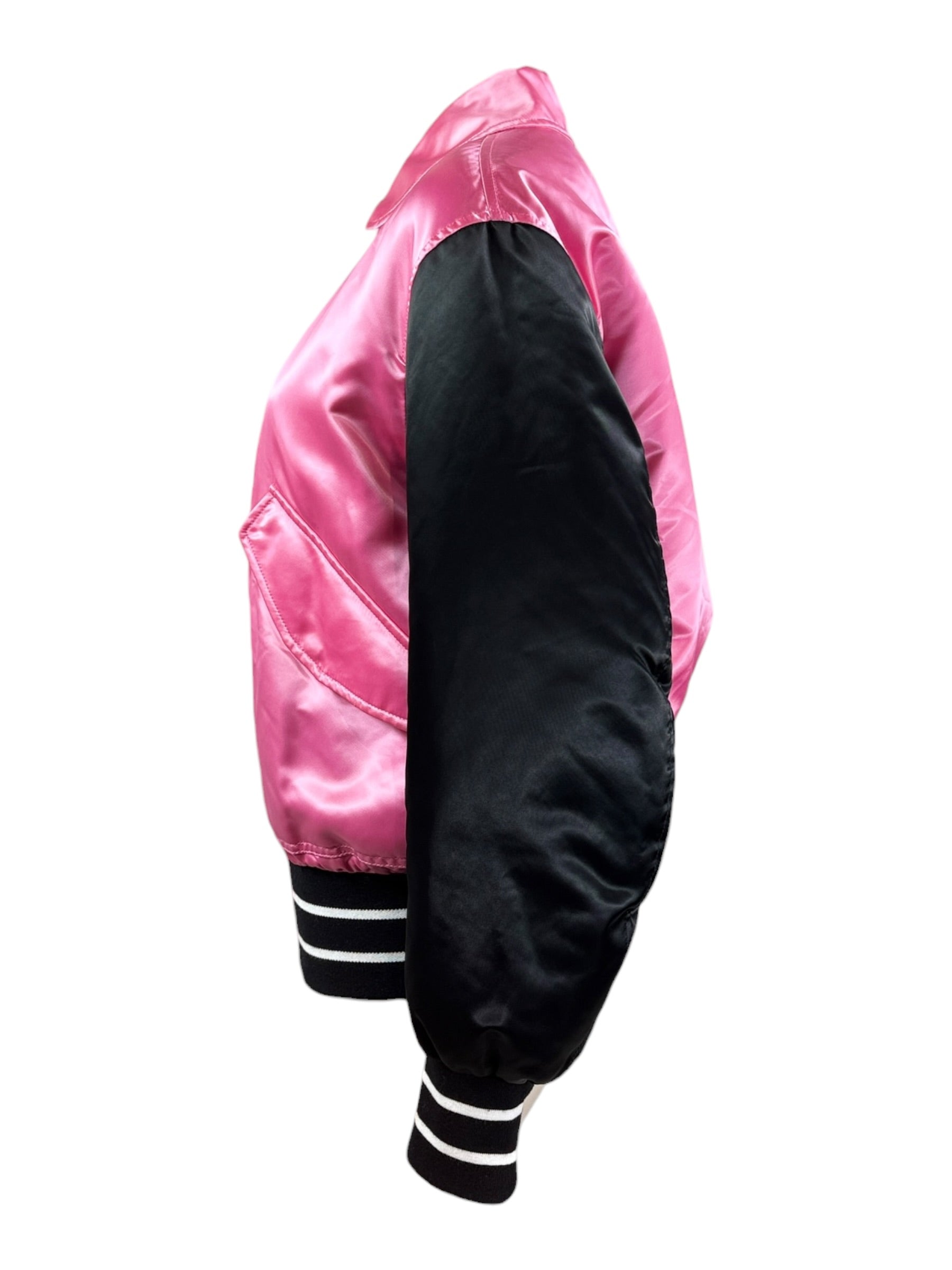 Christian Dior Maria Grazia Chiuri Spring 2022 Look 39 black pink bombers