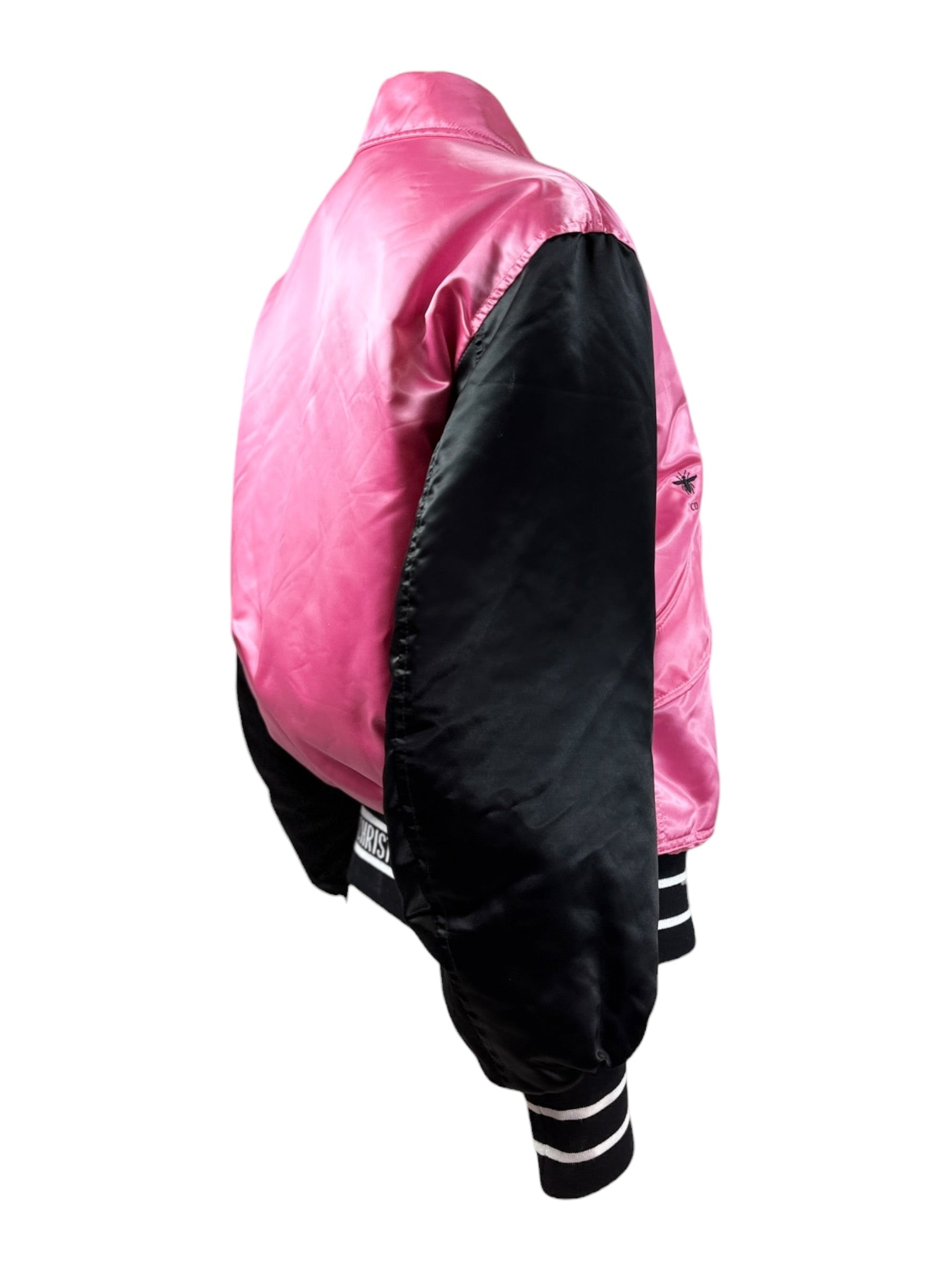 Christian Dior Maria Grazia Chiuri Spring 2022 Look 39 black pink bombers