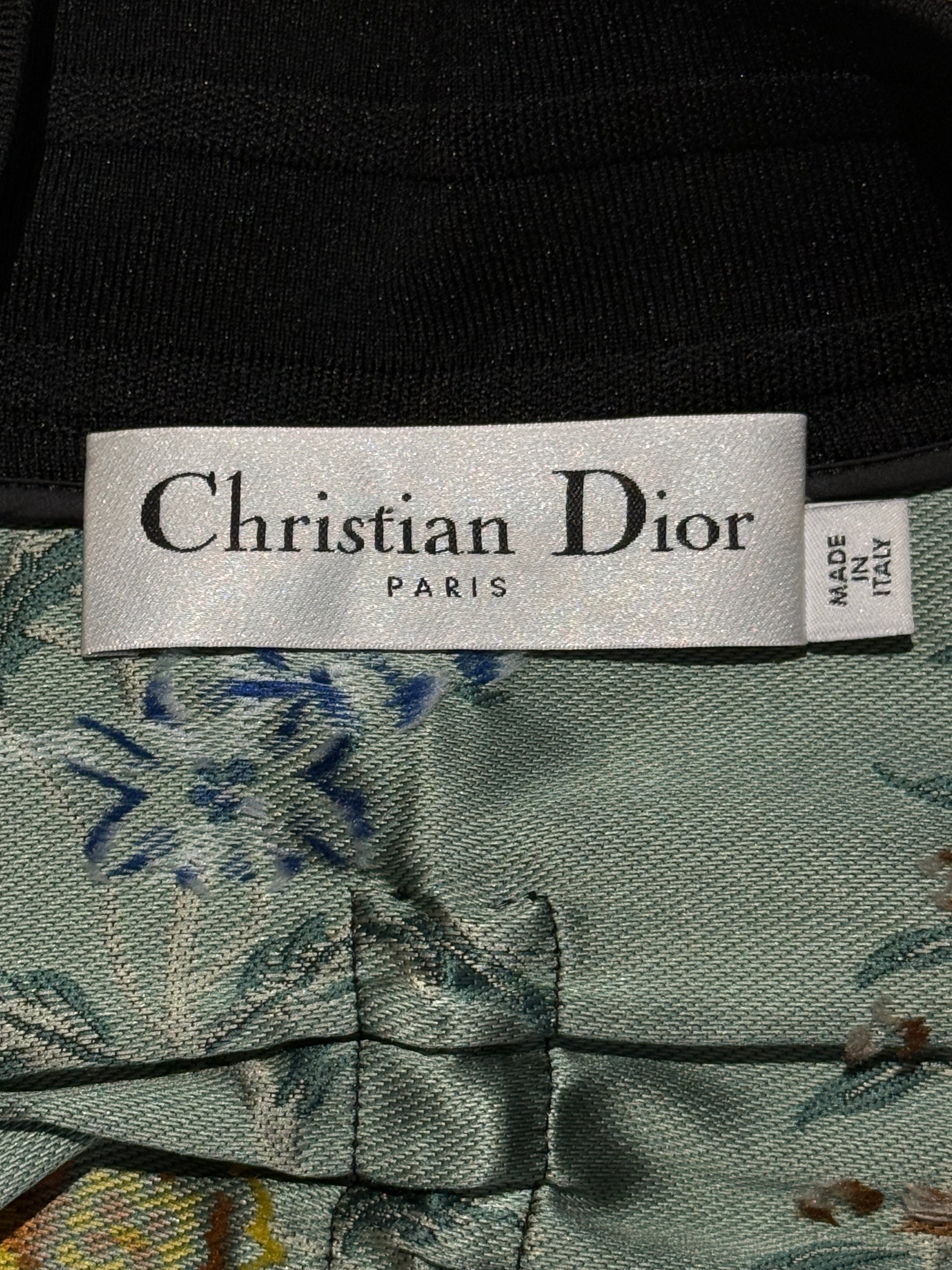 Christian Dior Maria Grazia Chiuri Spring 2023 Look 64 floral bombers