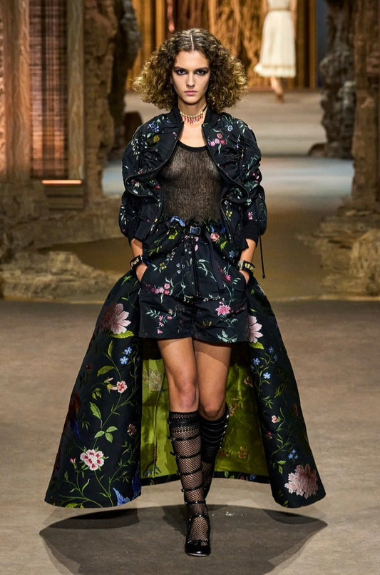 Christian Dior Maria Grazia Chiuri Spring 2023 Look 64 floral bombers