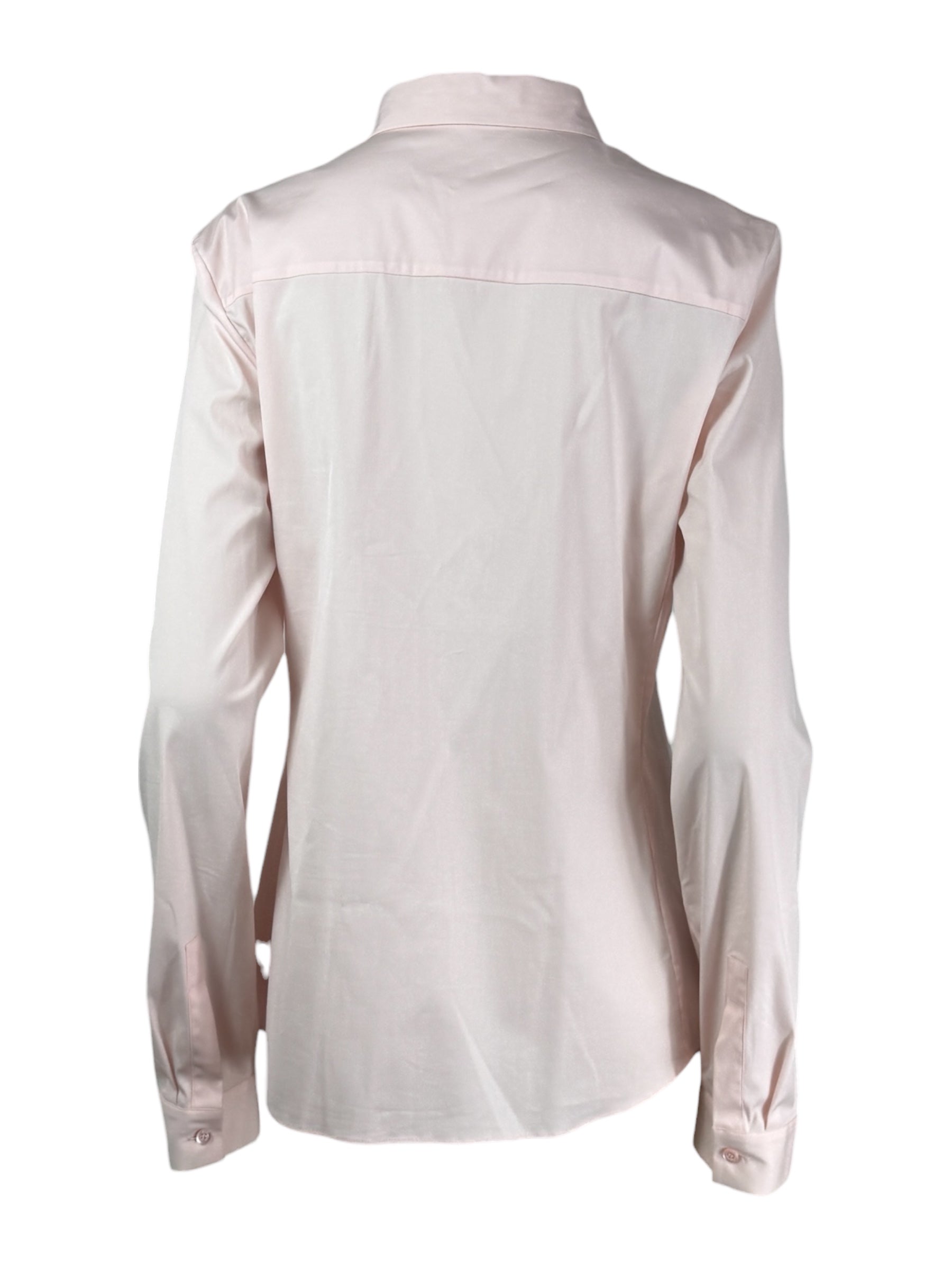 Christian Dior  Raf Simons - Resort 2016  - Pink cotton shirt adorned with appliqué patches
