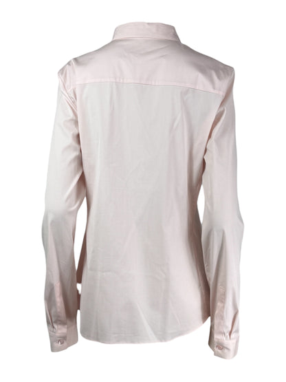 Christian Dior  Raf Simons - Resort 2016  - Pink cotton shirt adorned with appliqué patches