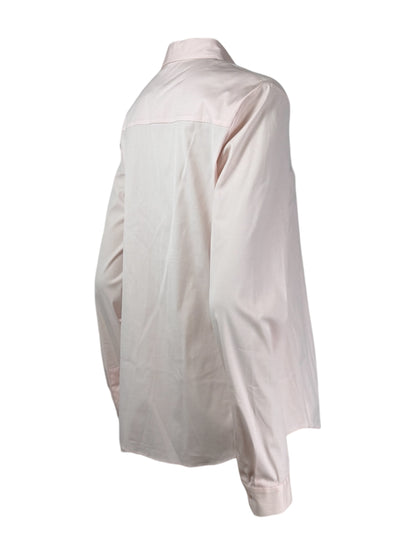 Christian Dior  Raf Simons - Resort 2016  - Pink cotton shirt adorned with appliqué patches