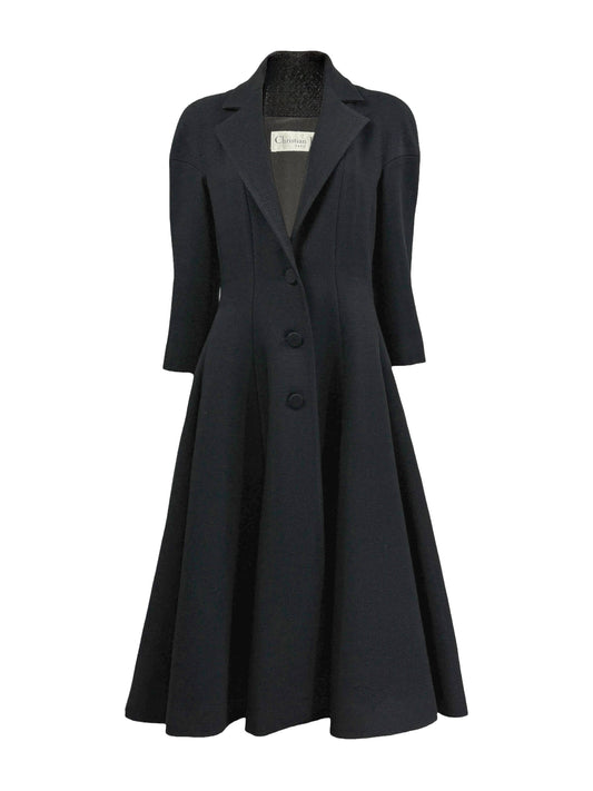 Christian Dior Raf Simons Fall 2013 Look 15 Black coat