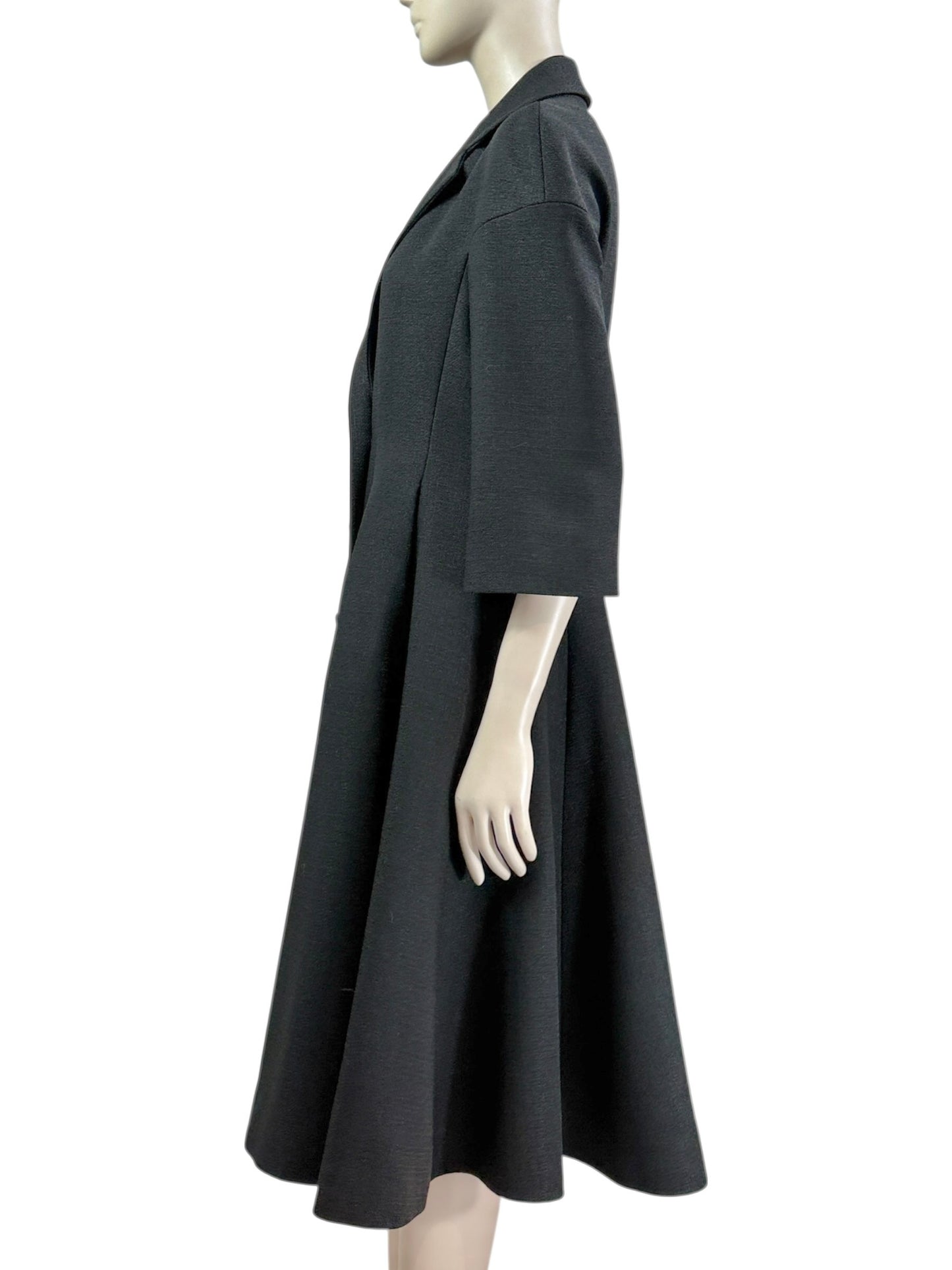 Christian Dior Raf Simons Fall 2013 Look 15 Black coat