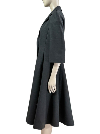 Christian Dior Raf Simons Fall 2013 Look 15 Black coat