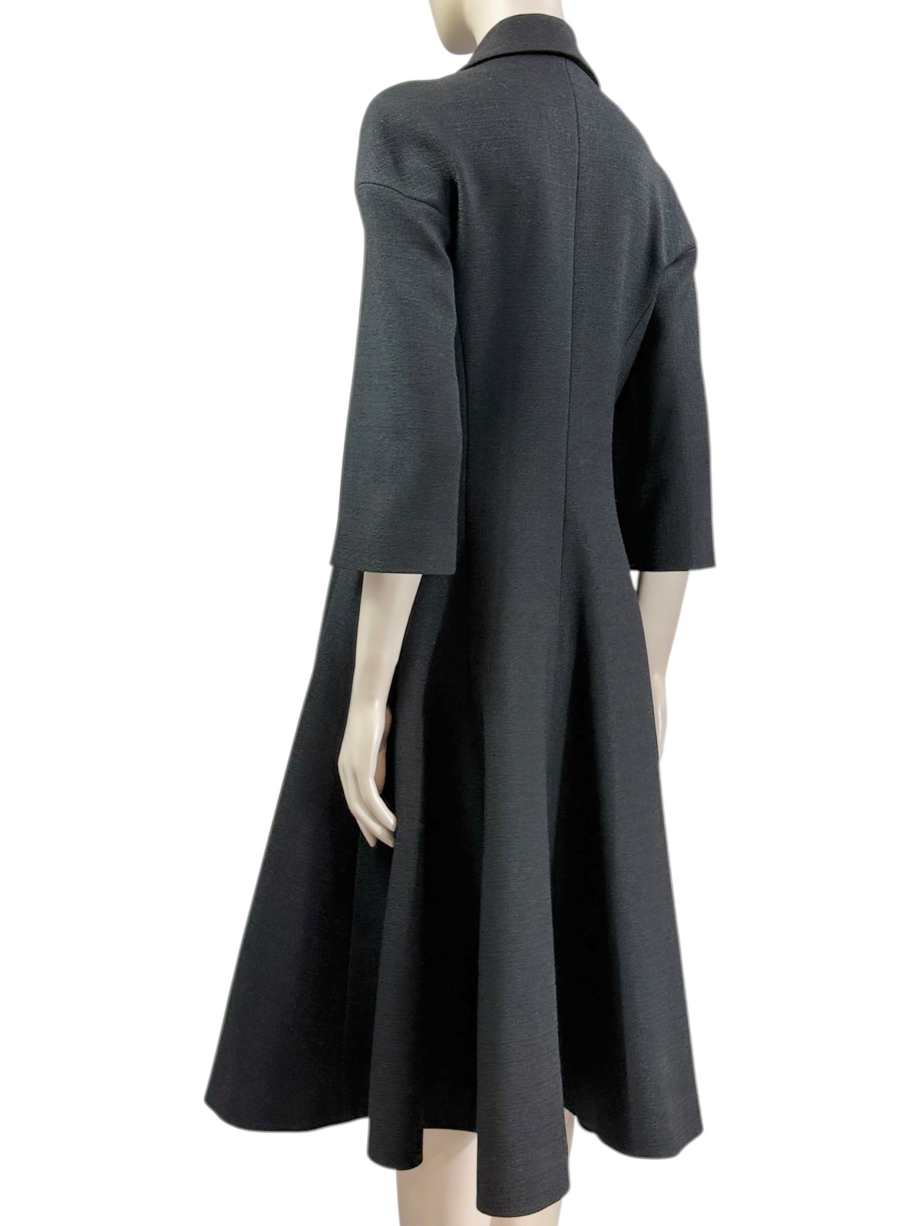 Christian Dior Raf Simons Fall 2013 Look 15 Black coat