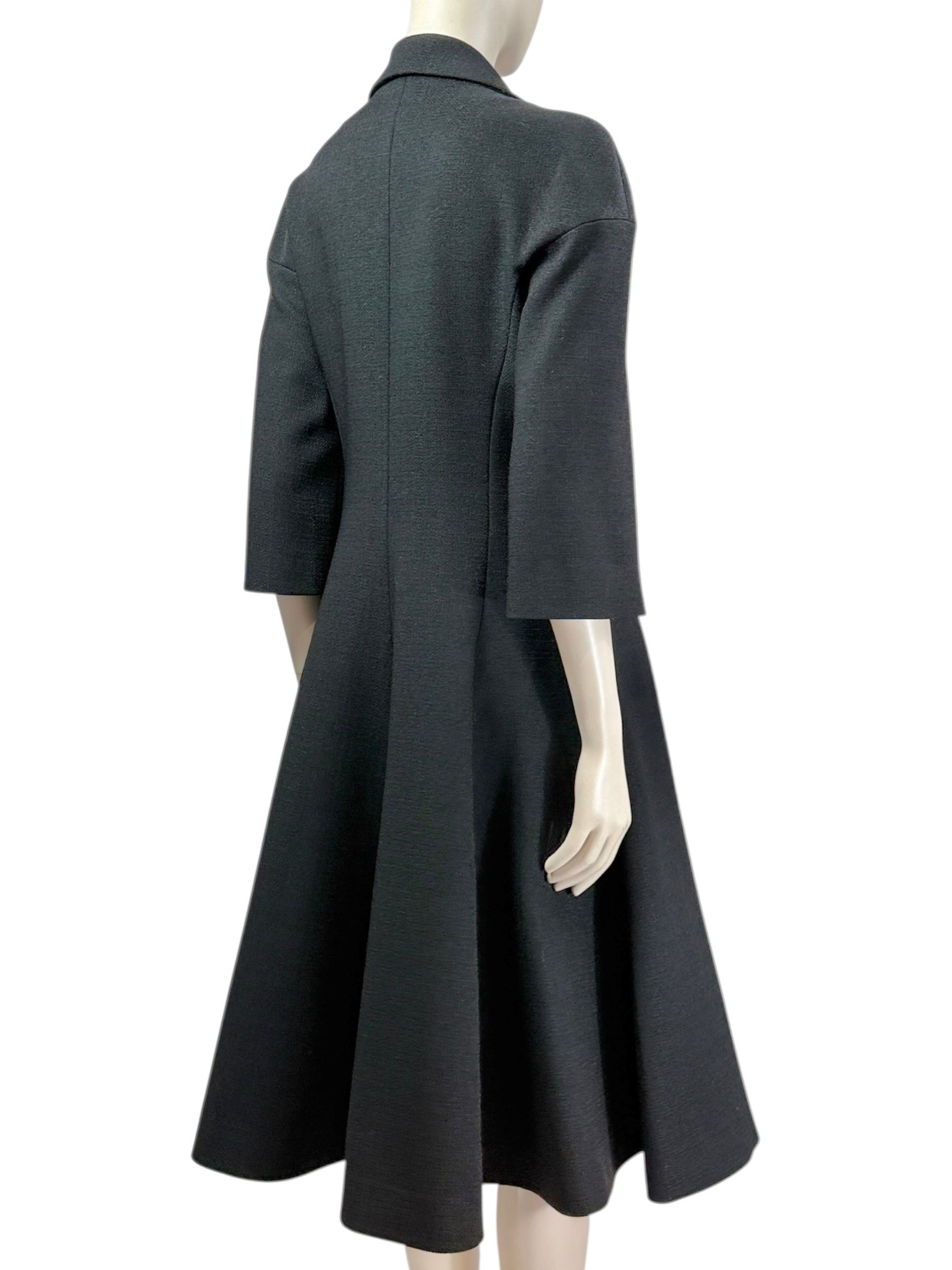 Christian Dior Raf Simons Fall 2013 Look 15 Black coat