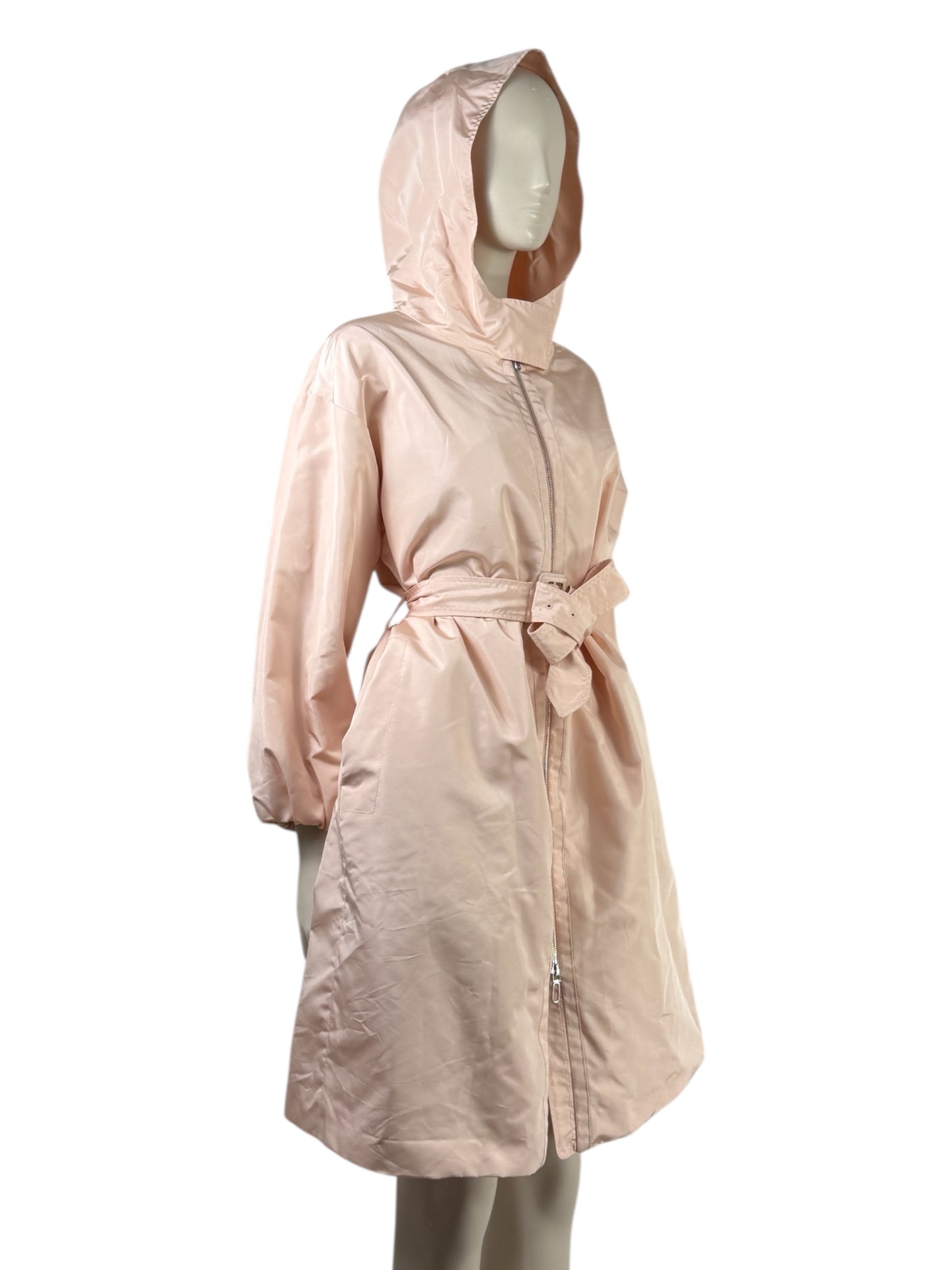 Christian Dior Raf Simons Fall 2015 Parka ceinture rose 1