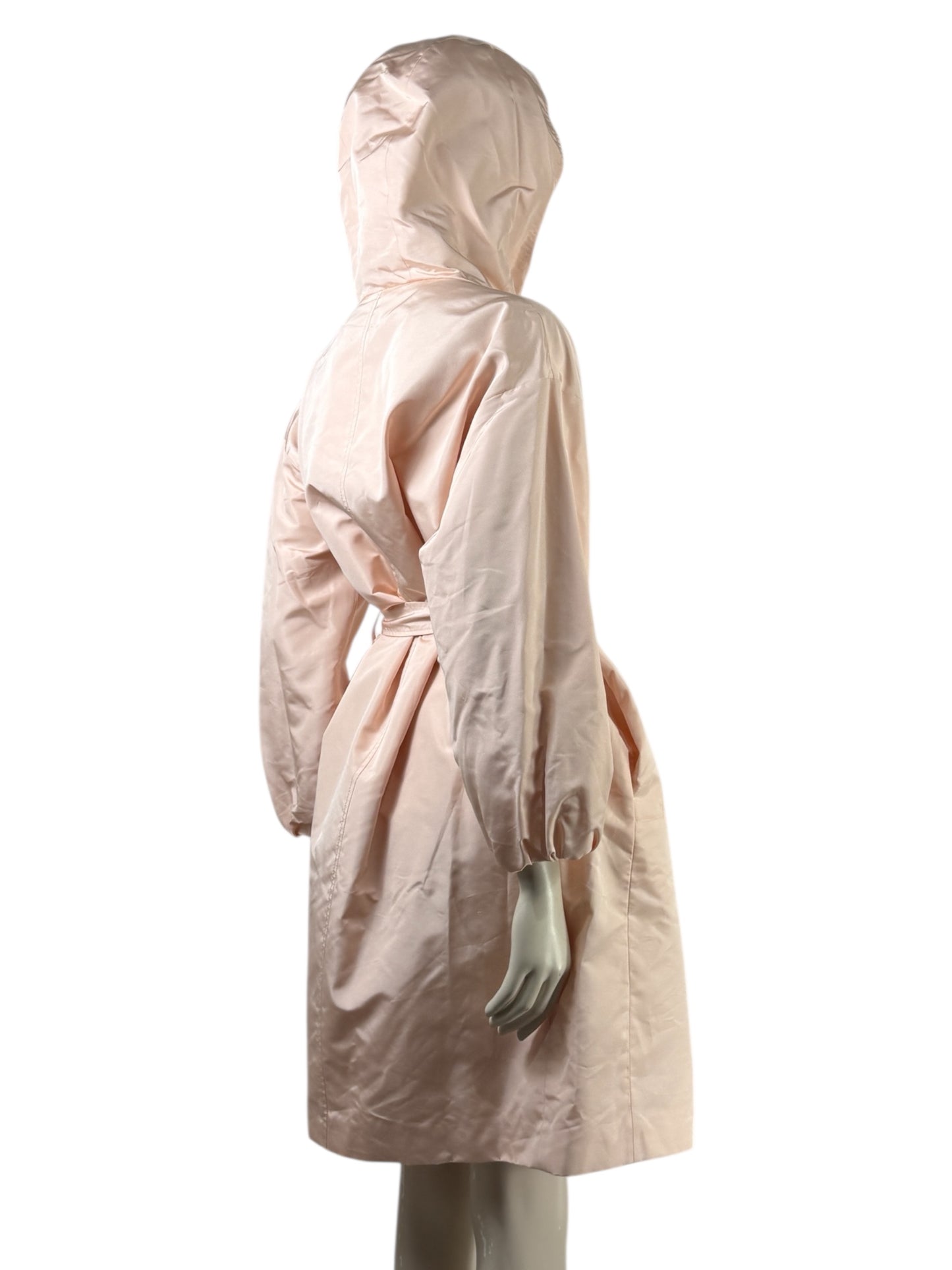 Christian Dior Raf Simons Fall 2015 Parka ceinture rose  2