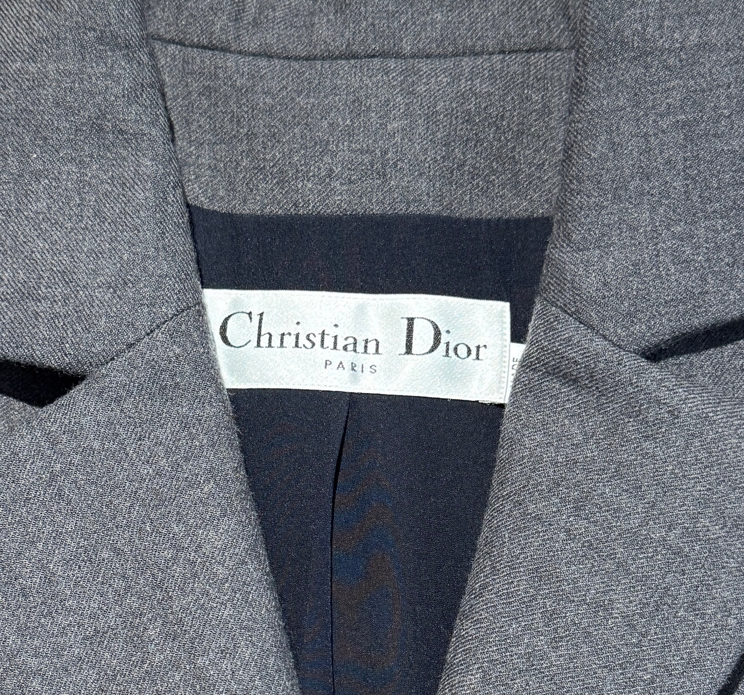 Christian Dior Raf Simons Prefall 2014 wool coat