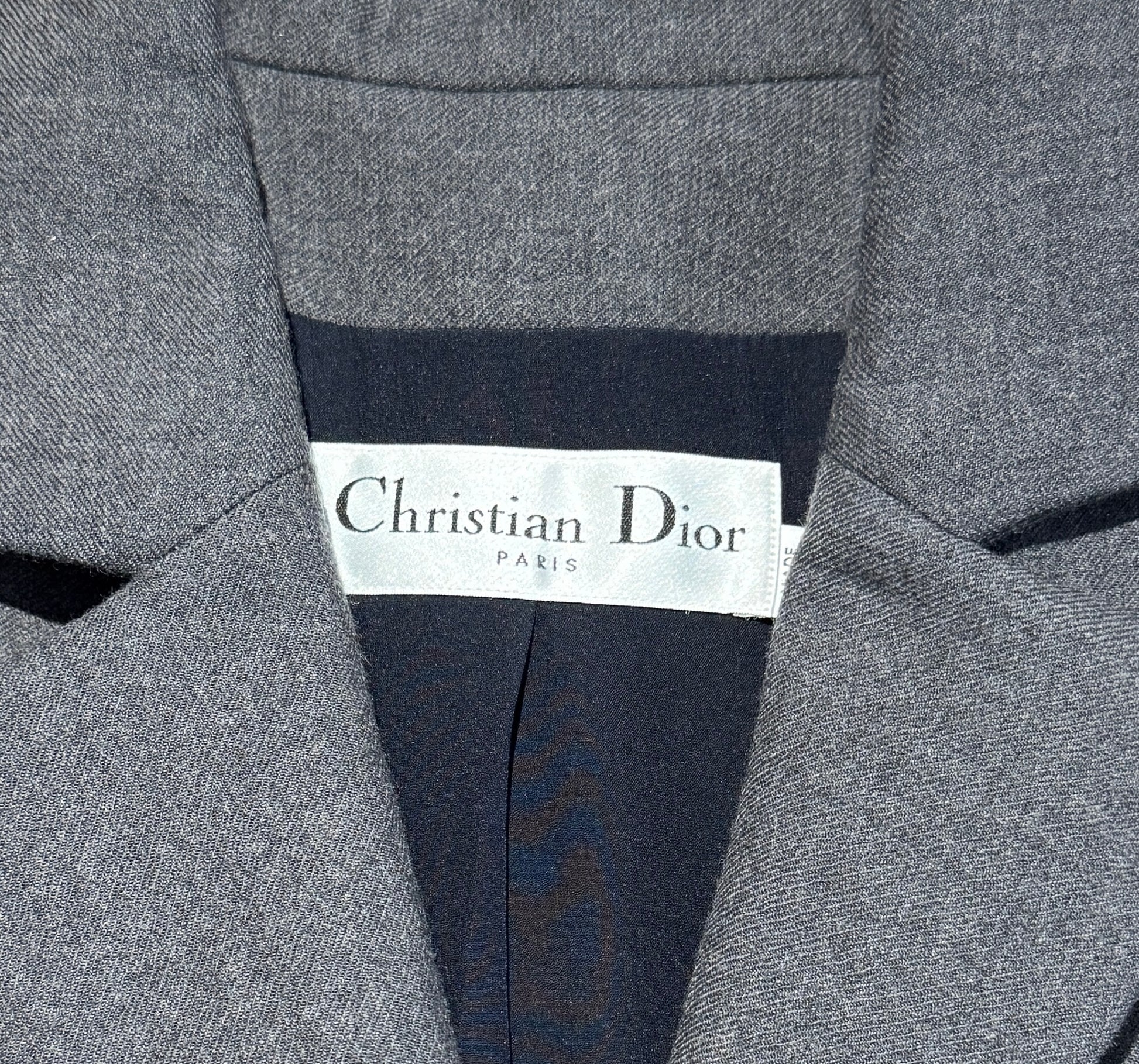 Christian Dior Raf Simons Prefall 2014 wool coat