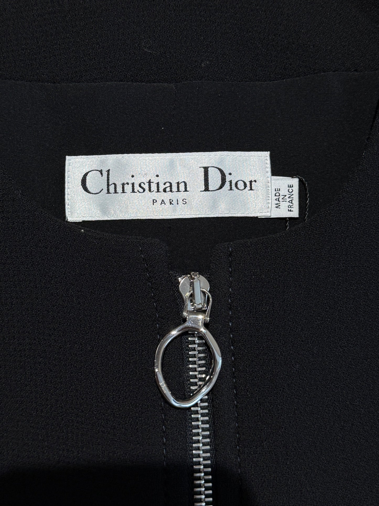 Christian Dior Raf Simons Prefall 2015 Black dress
