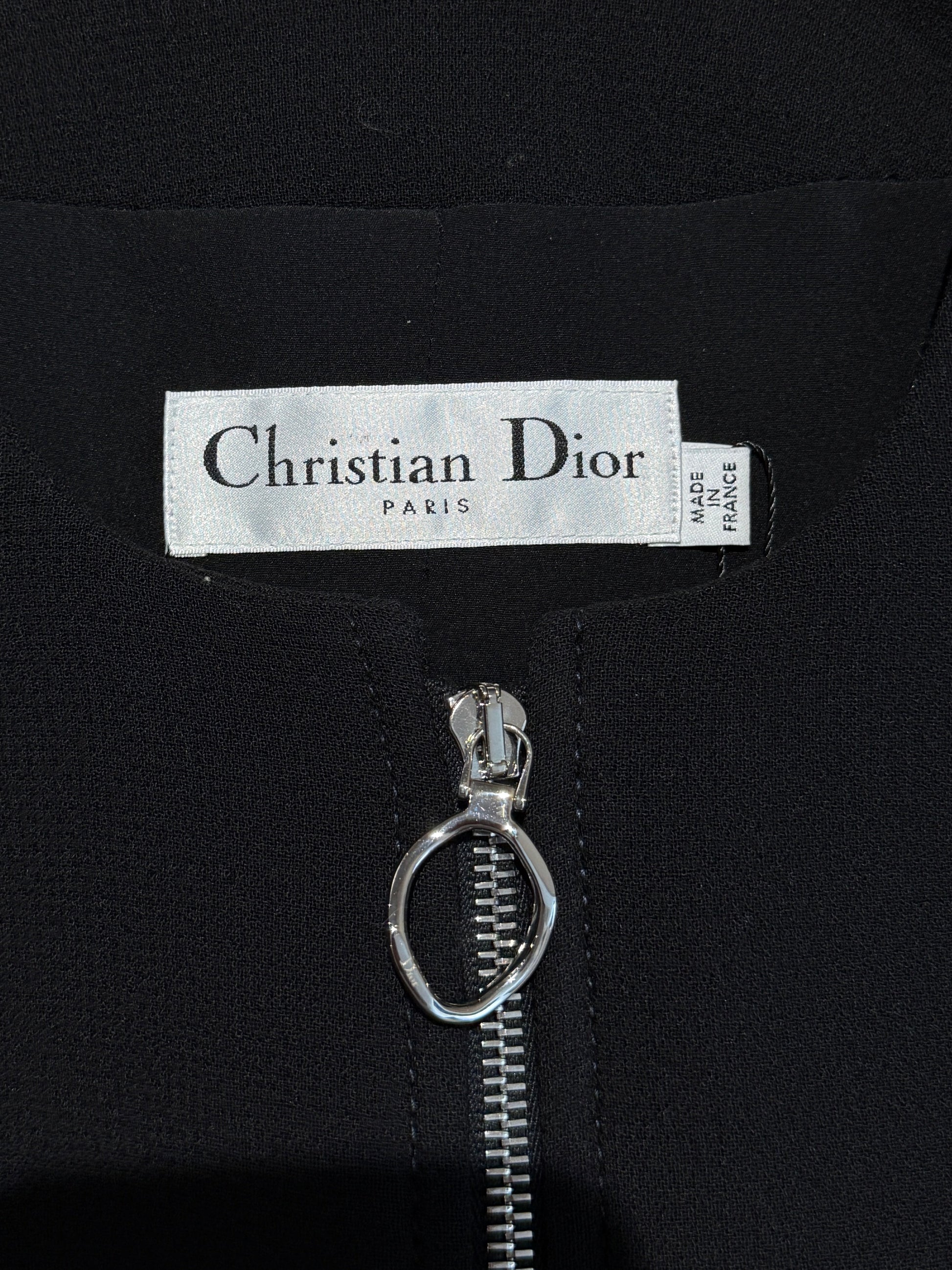 Christian Dior Raf Simons Prefall 2015 Black dress
