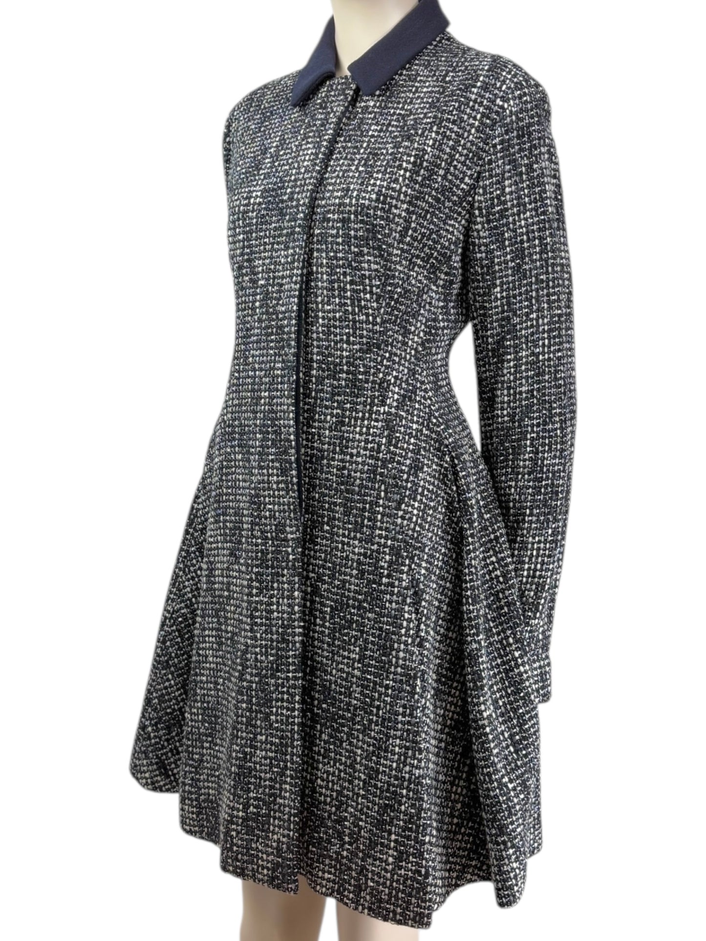 Christian Dior Raf Simons Prefall 2015 tweed coat