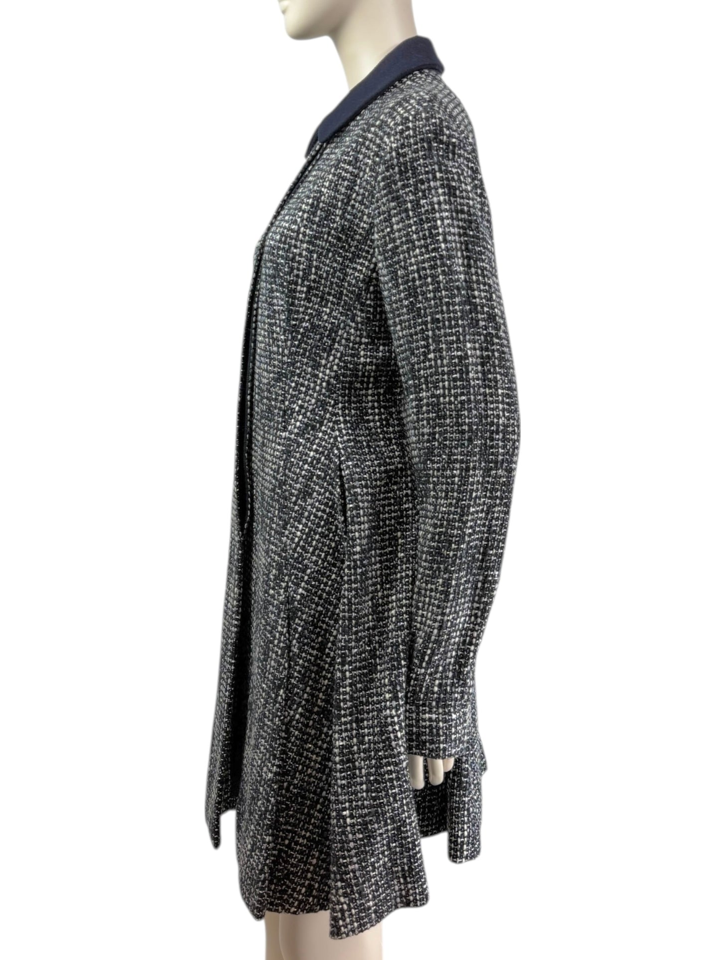 Christian Dior Raf Simons Prefall 2015 tweed coat