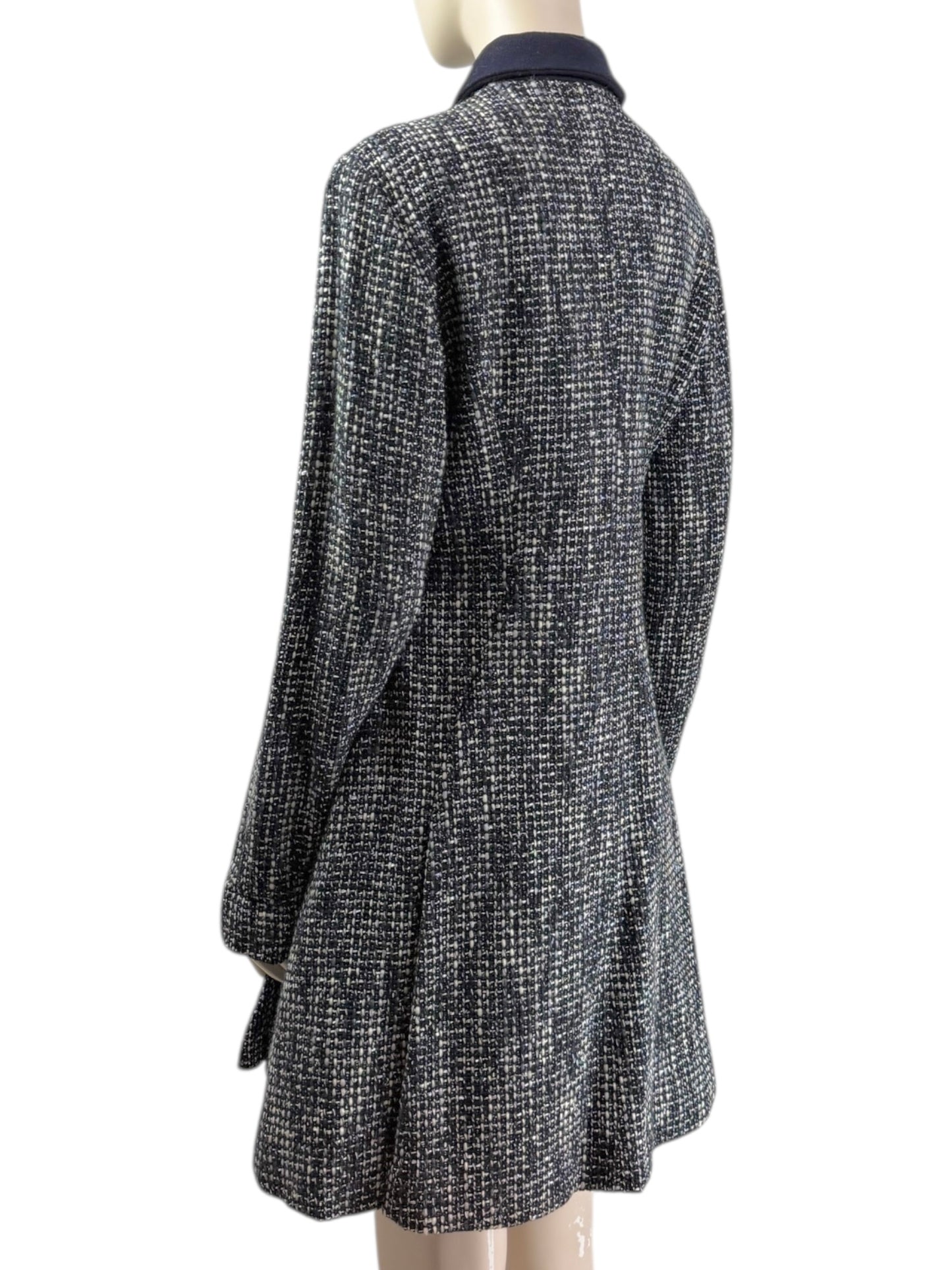 Christian Dior Raf Simons Prefall 2015 tweed coat