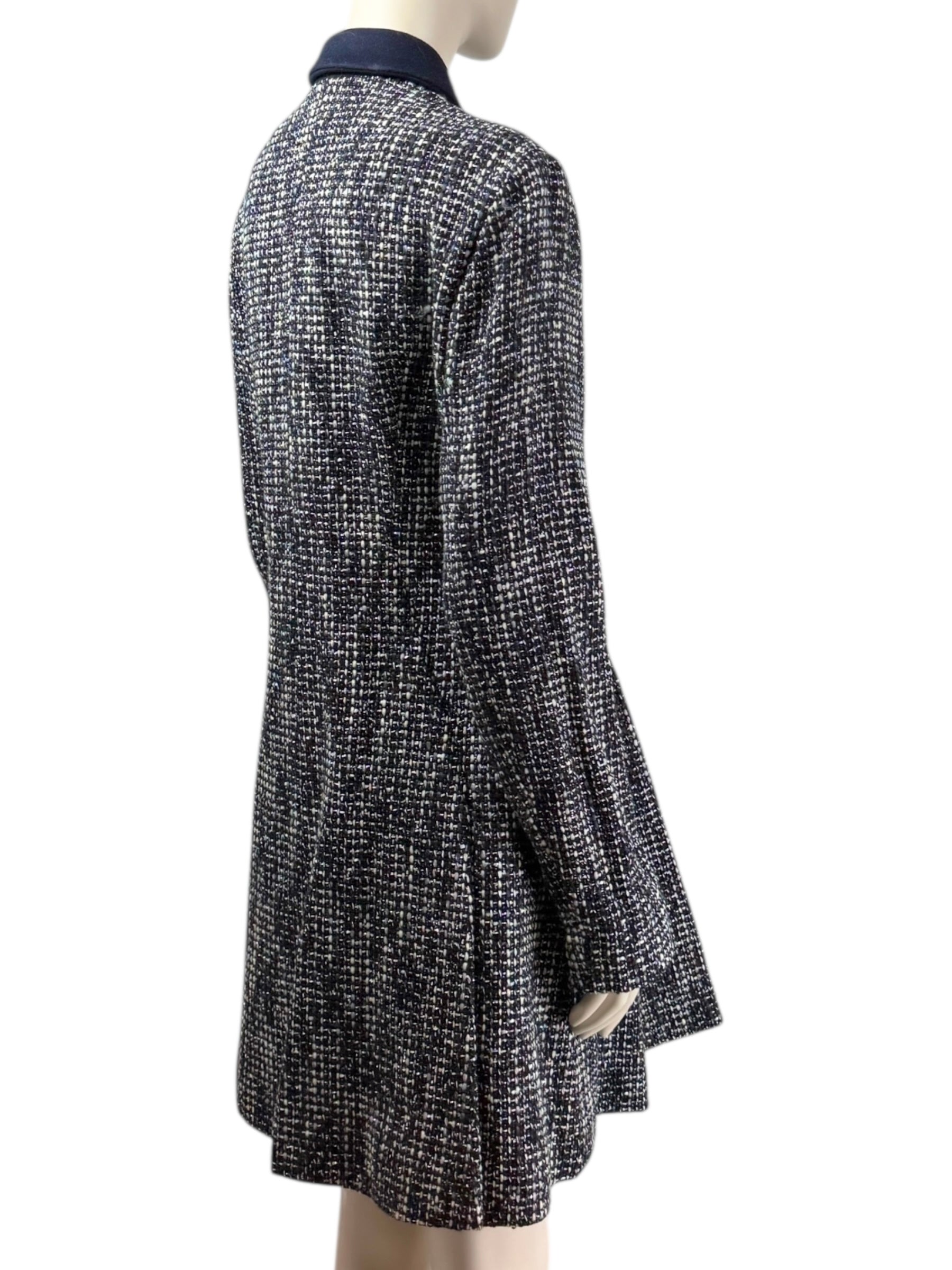 Christian Dior Raf Simons Prefall 2015 tweed coat