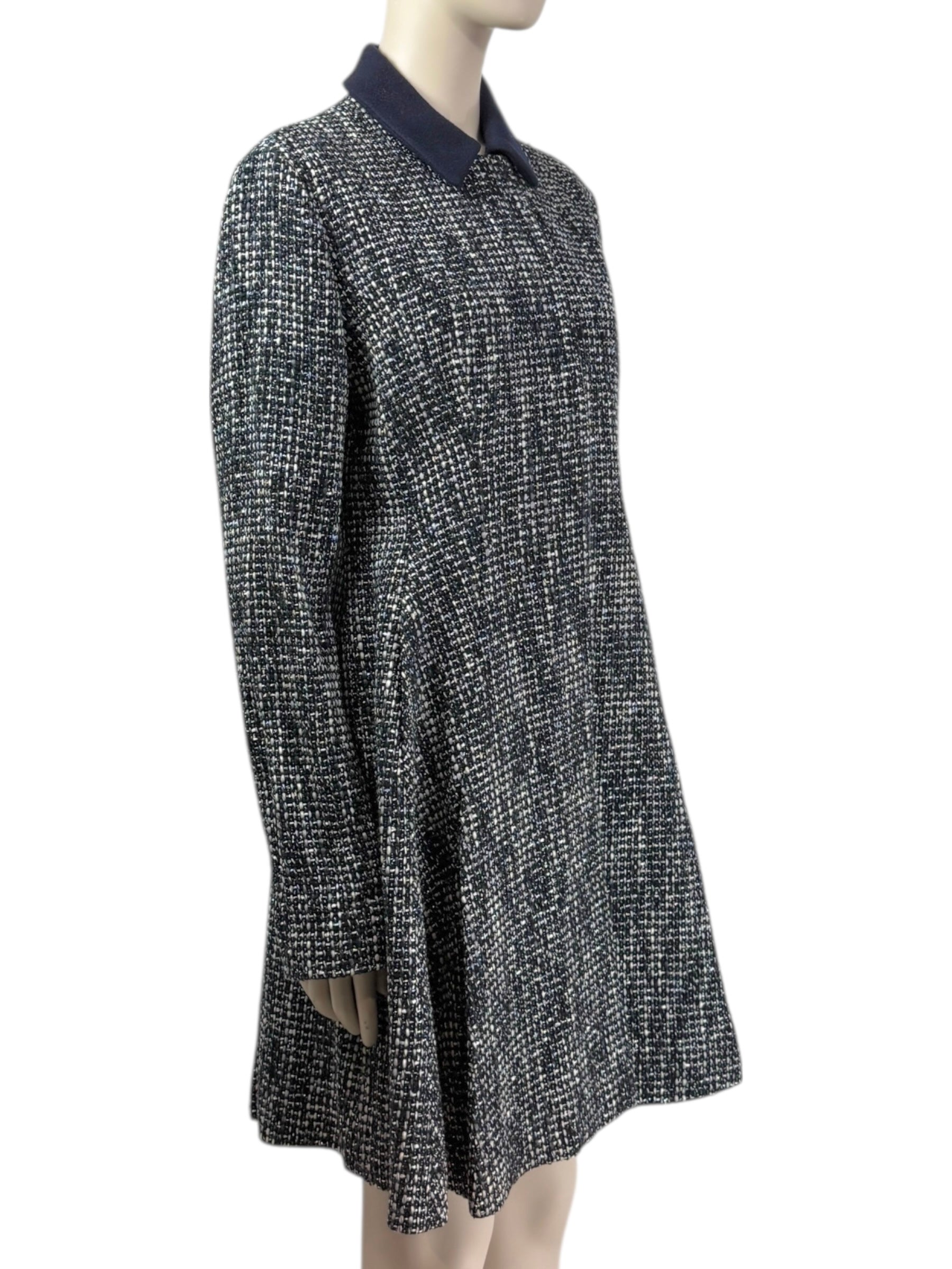 Christian Dior Raf Simons Prefall 2015 tweed coat