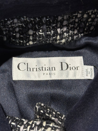 Christian Dior Raf Simons Prefall 2015 tweed coat