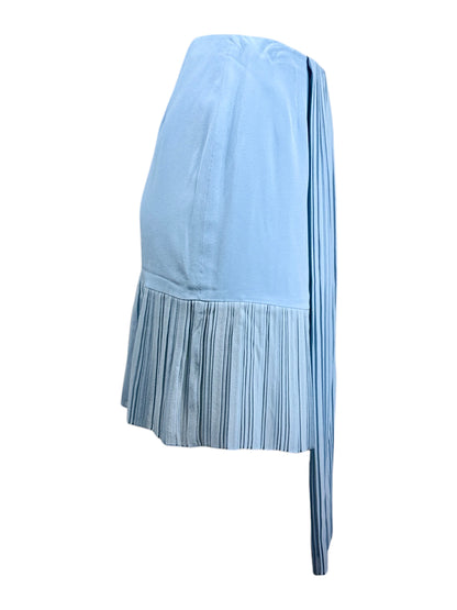 Christian Dior Raf Simons Spring 2014 crepe pleated silk skirt