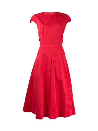 Christian Dior Raf Simons Spring 2016 Red dress