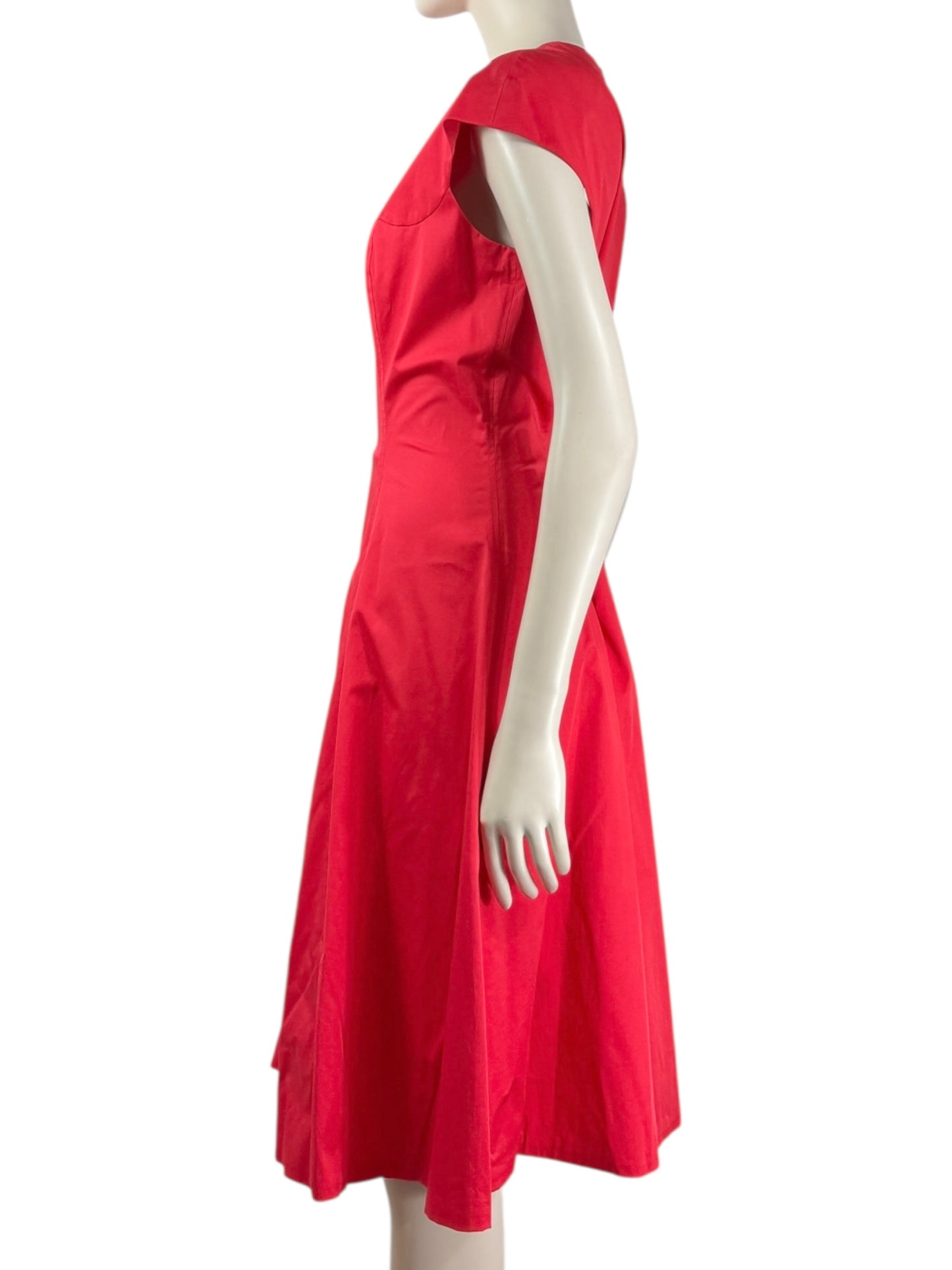 Christian Dior Raf Simons Spring 2016 Red dress