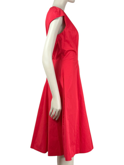 Christian Dior Raf Simons Spring 2016 Red dress