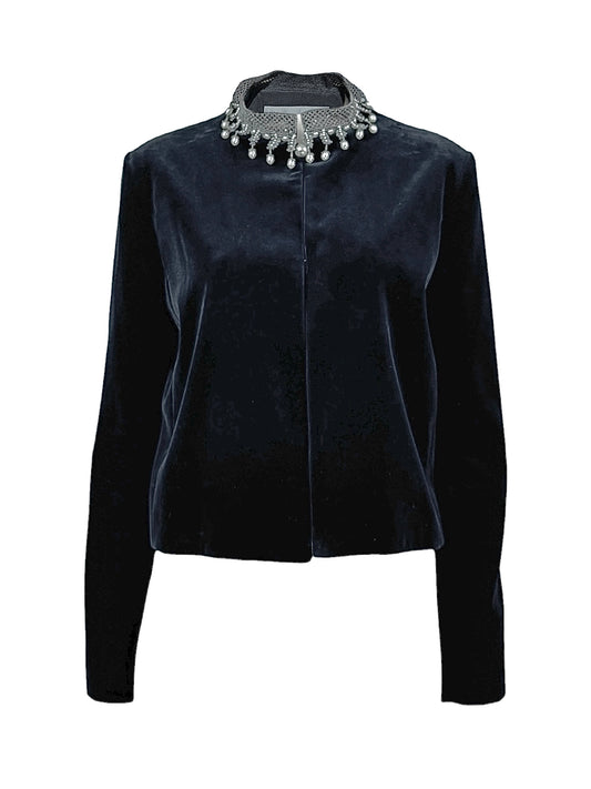 Christian Dior X Maria Grazia Chiuri Resort 2025 velvet jacket