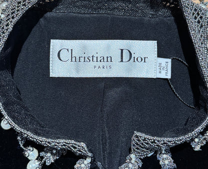 Christian Dior X Maria Grazia Chiuri Resort 2025 velvet jacket