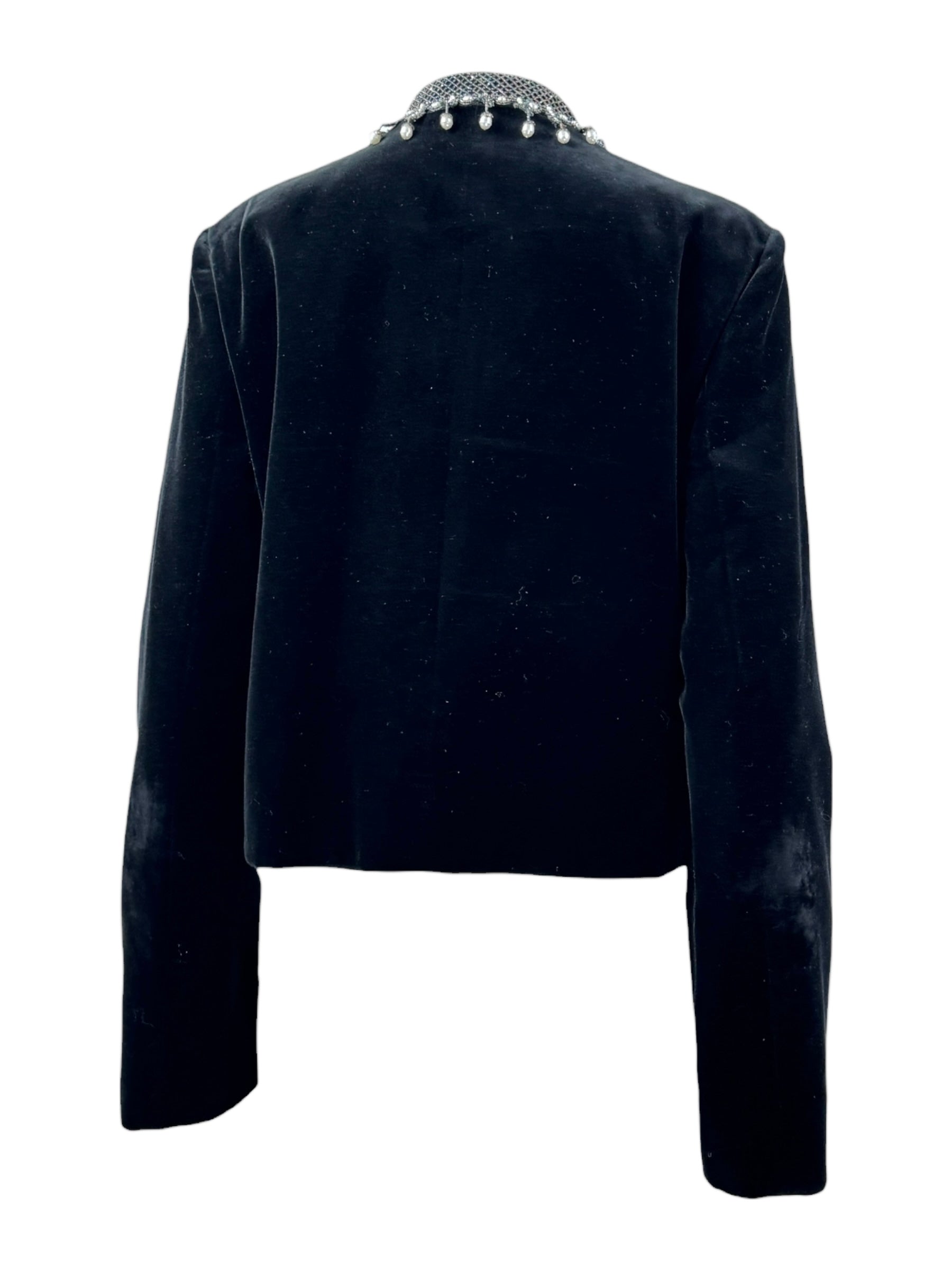 Christian Dior X Maria Grazia Chiuri Resort 2025 velvet jacket