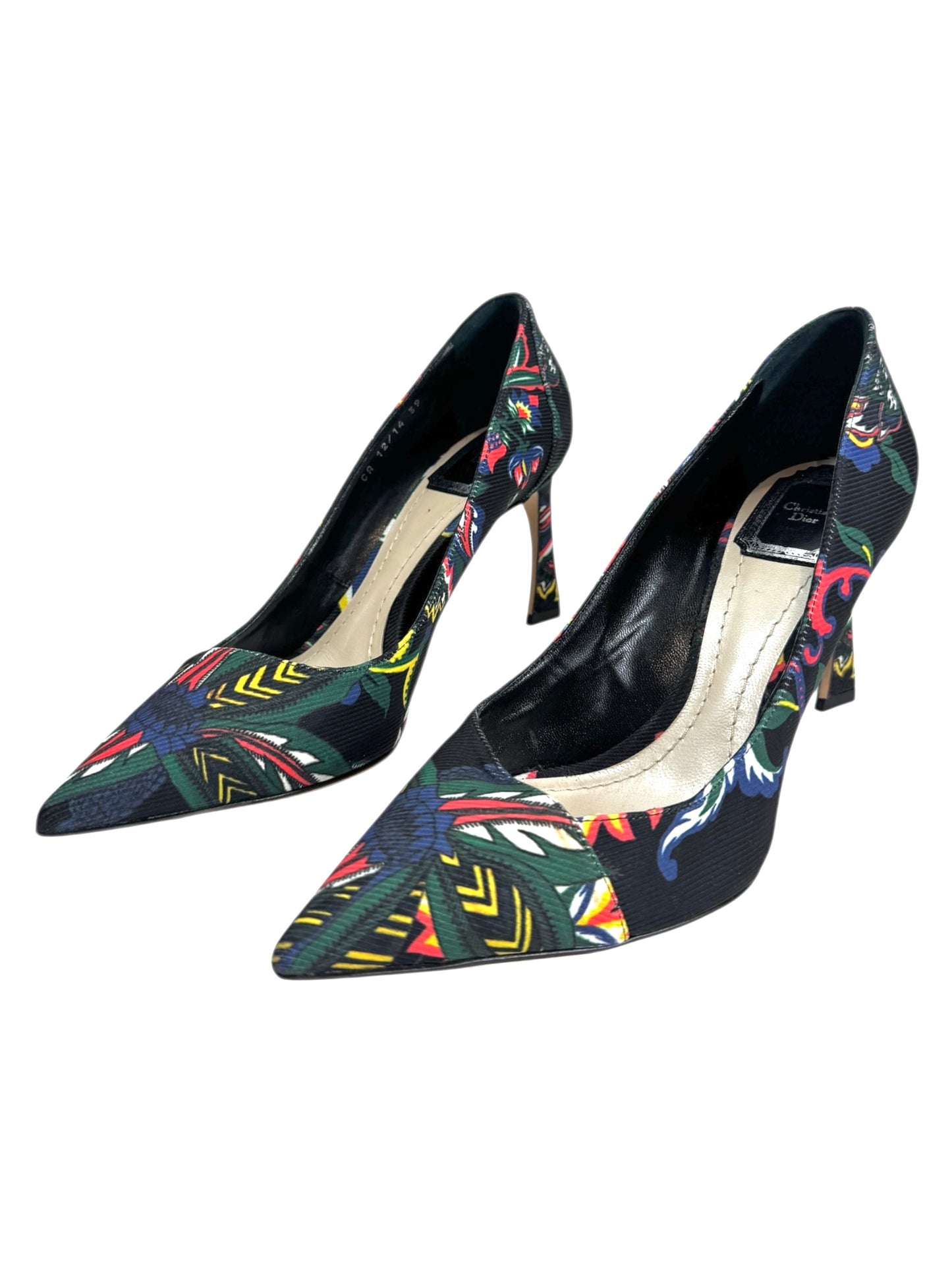 Christian Dior multicolor pumps