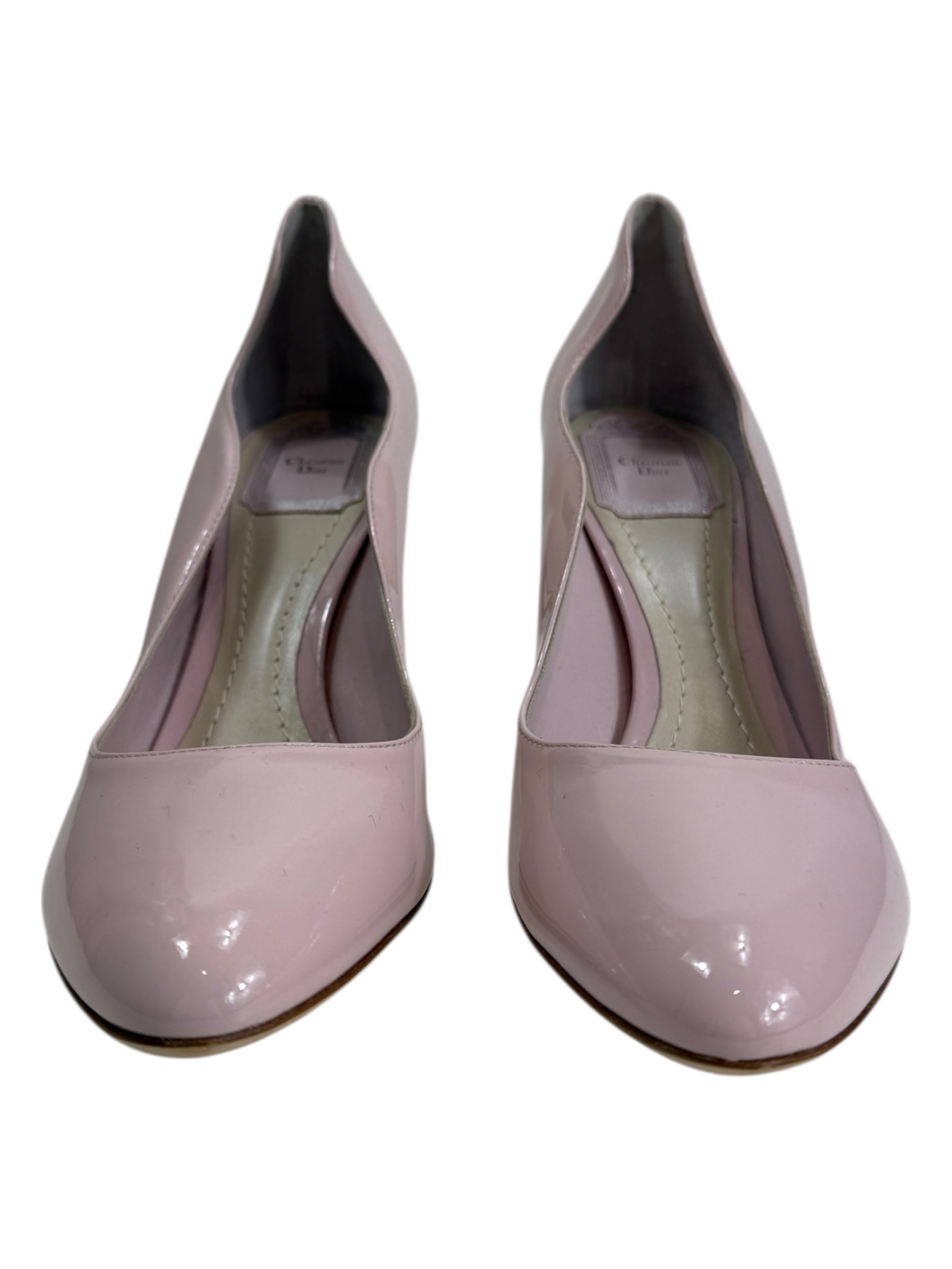 Christian Dior pink pump patent
