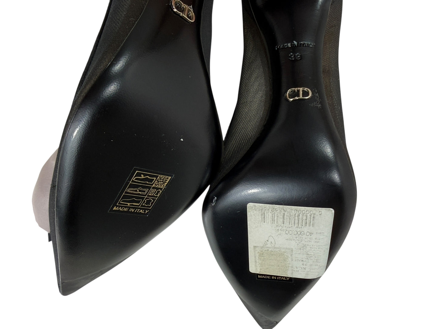 Christian Dior pump silk