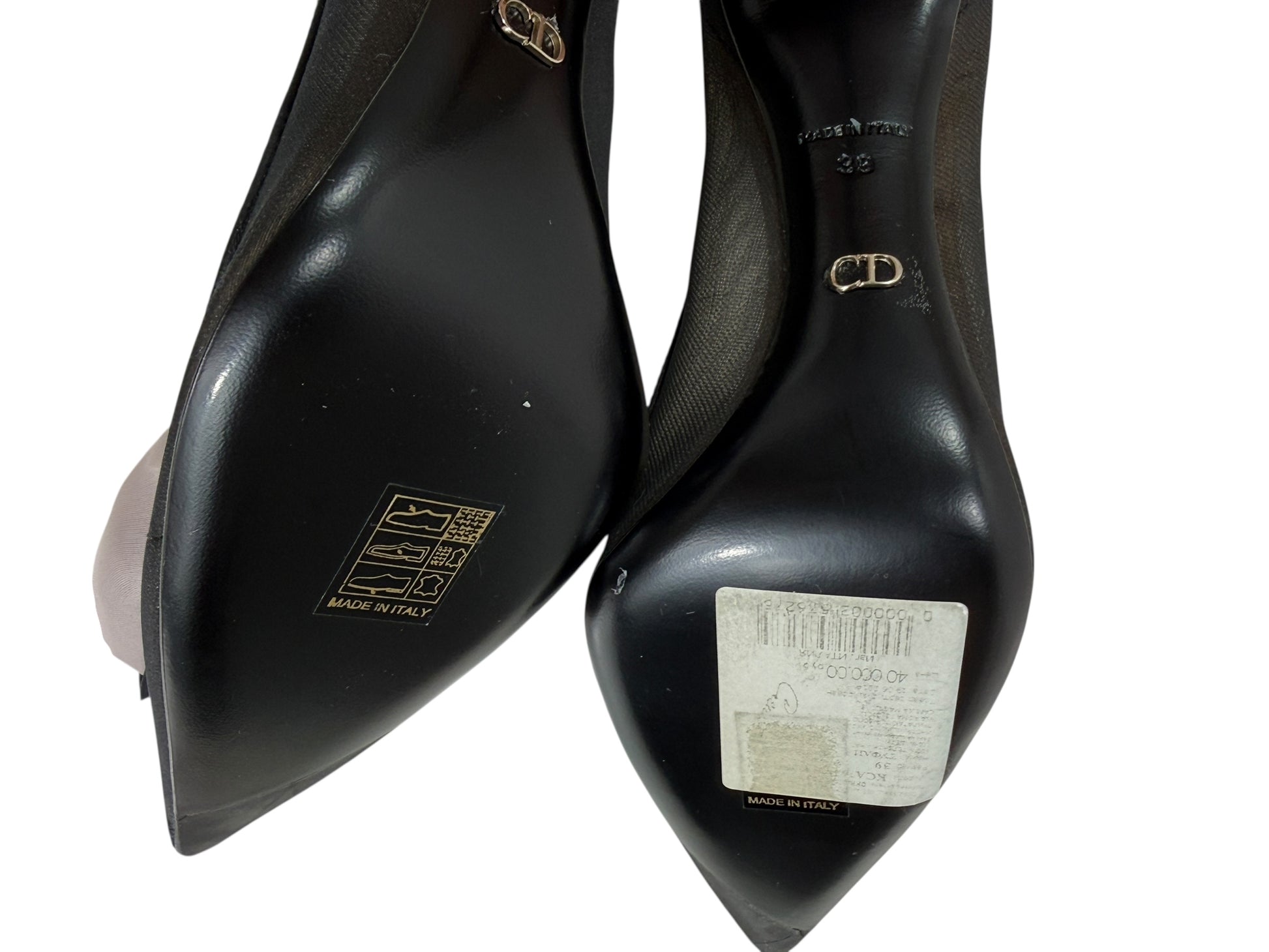 Christian Dior pump silk