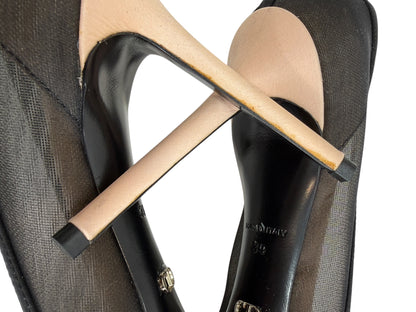 Christian Dior pump silk