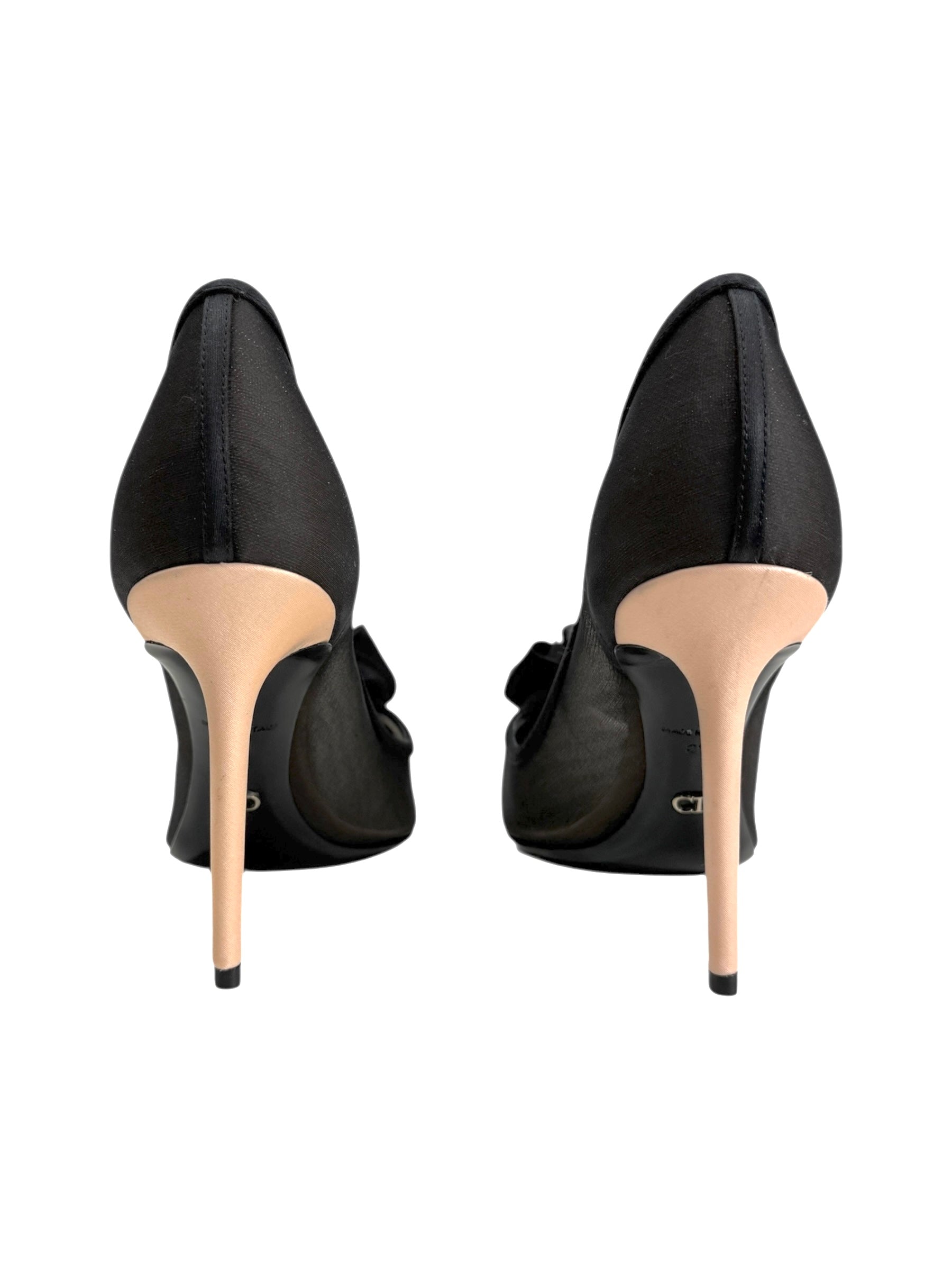Christian Dior pump silk