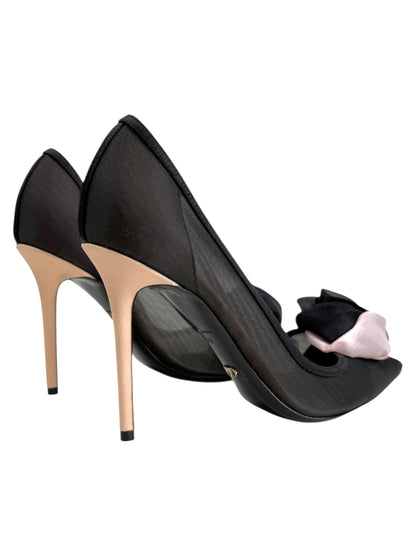 Christian Dior pump silk